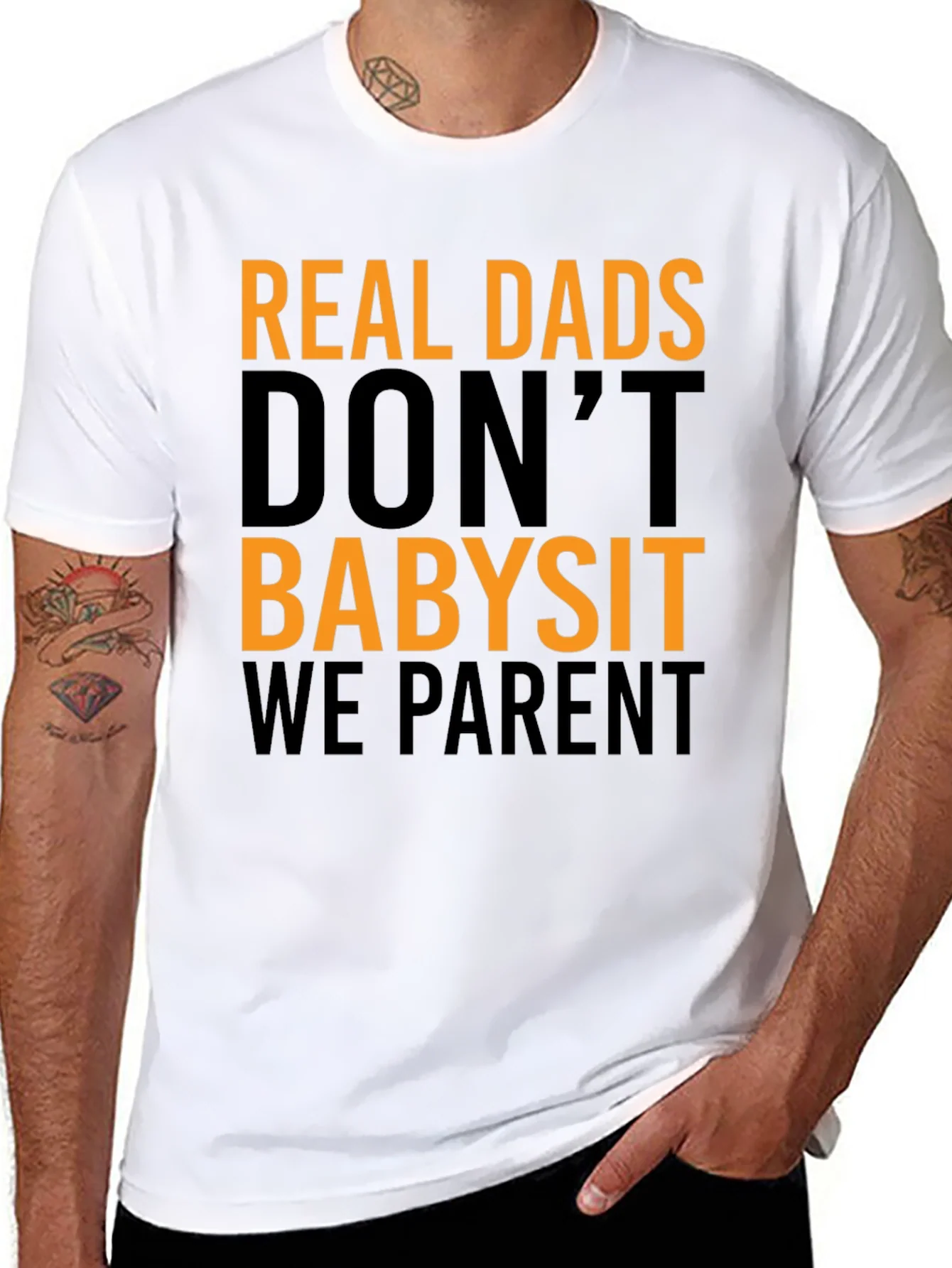 Camiseta Negra Real Dads