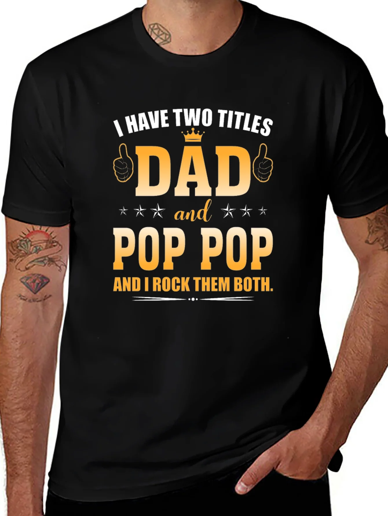 Camiseta para Pap¨¢: Dos T¨ªtulos Geniales