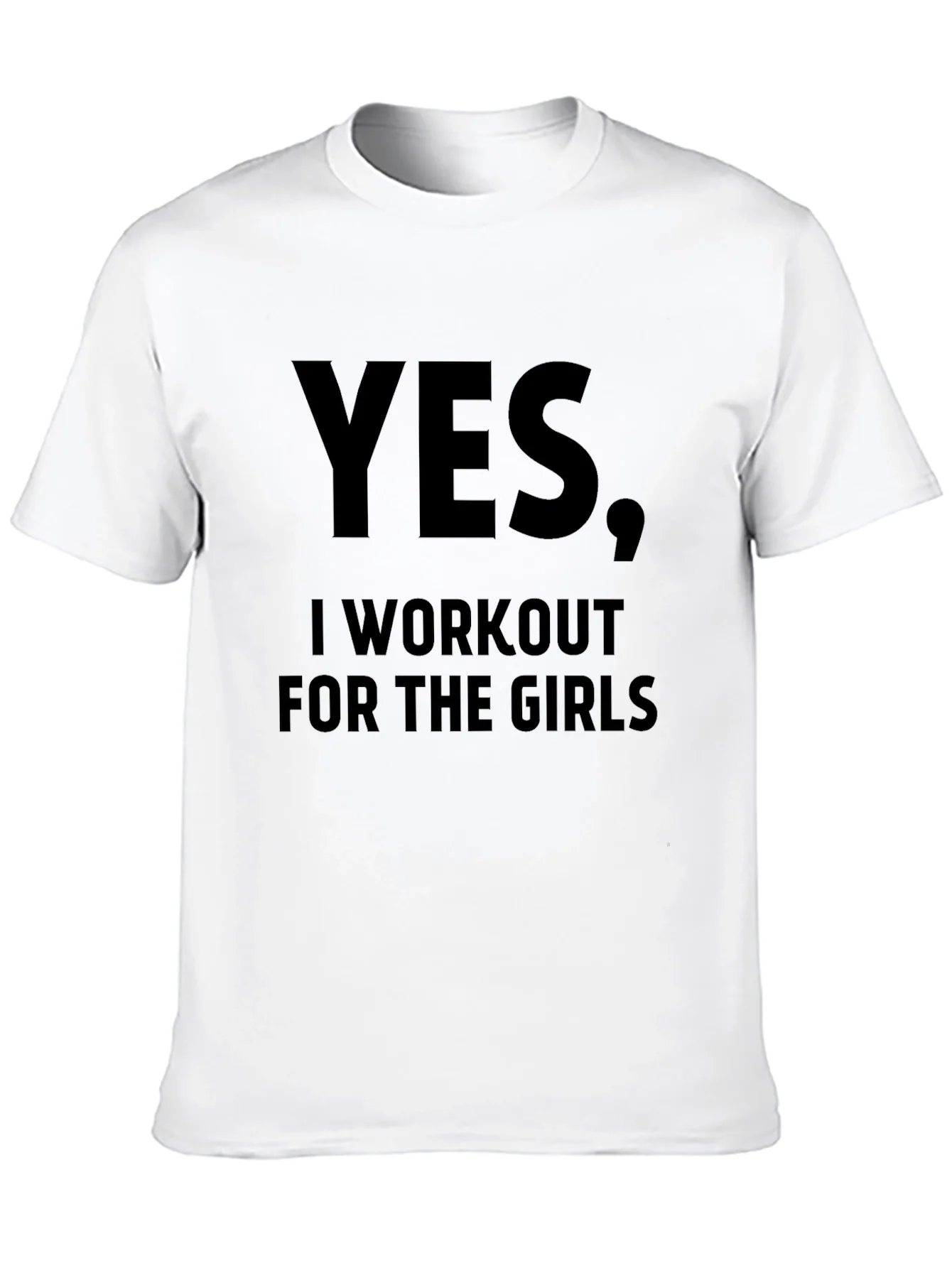 Camiseta Hombre: S¨ª Entreno para las Chicas