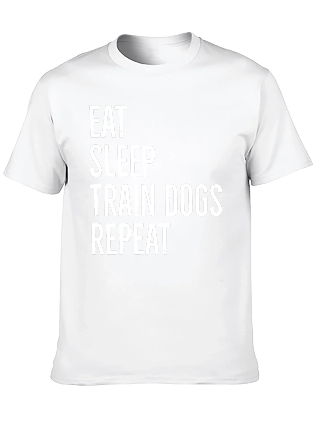 Rebbecca Eat Sleep Train Dogs Repeat T-Shirt