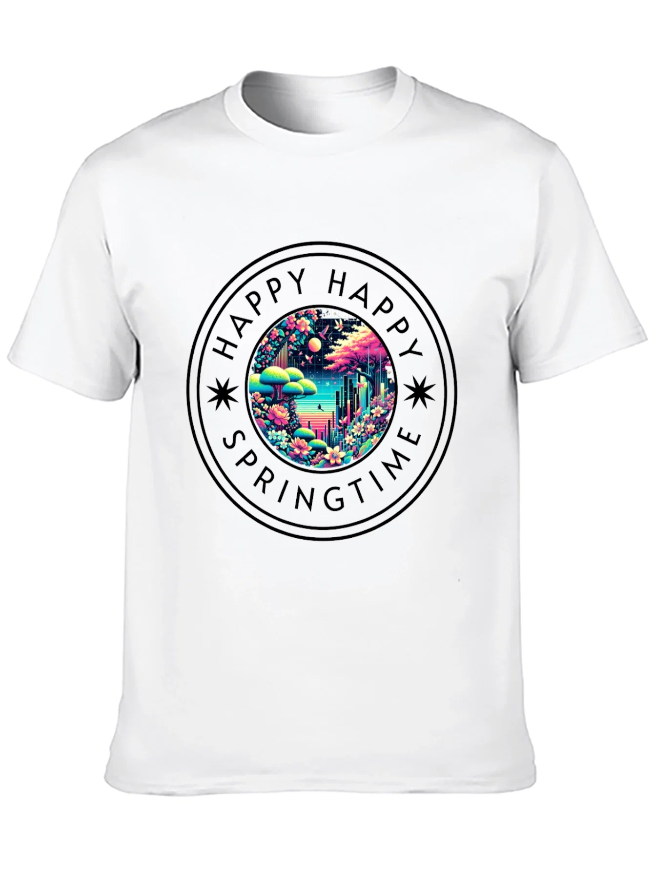 Rebbecca Happy Springtime Graphic Tee - Unisex