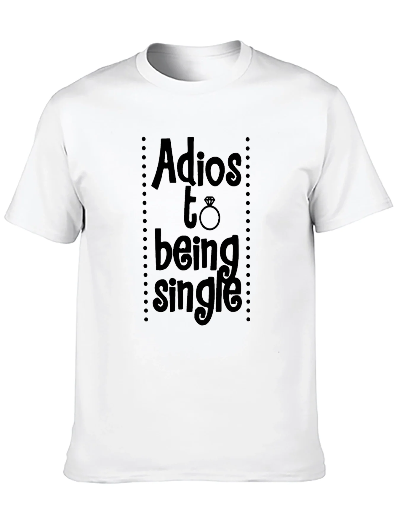 Rebbecca Adios to Being Single T-Shirt Wedding