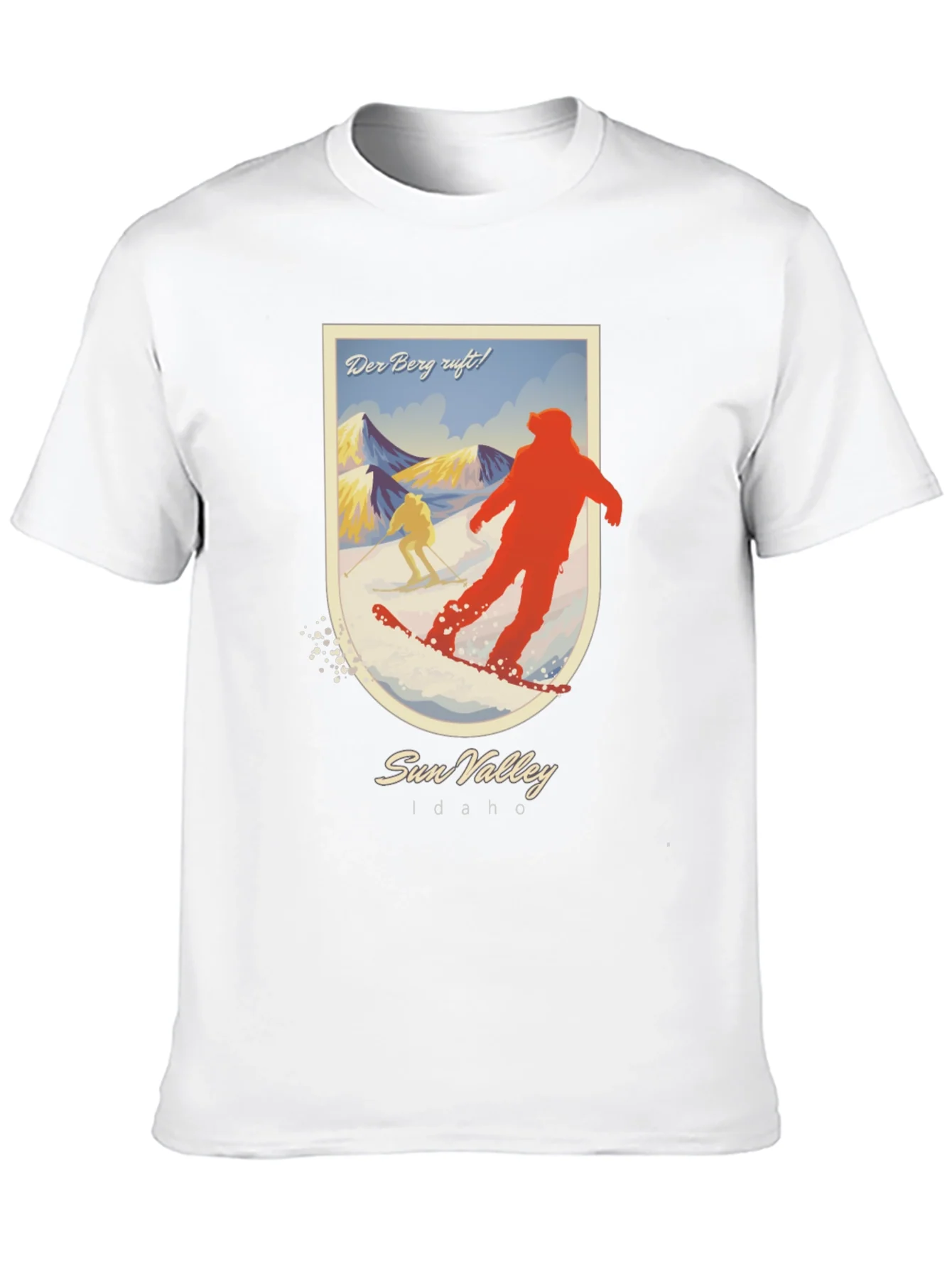 Camiseta Negra Sun Valley Idaho