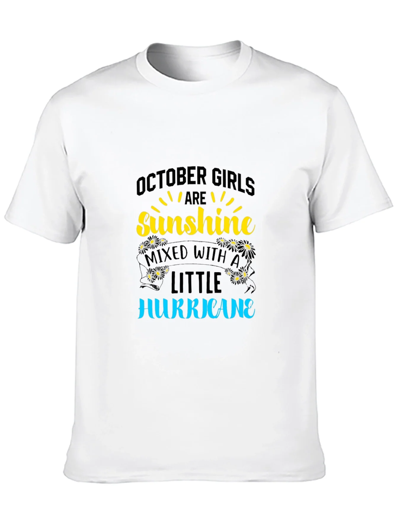 Rebbecca October Girls Sunshine Hurricane Black T-Shirt