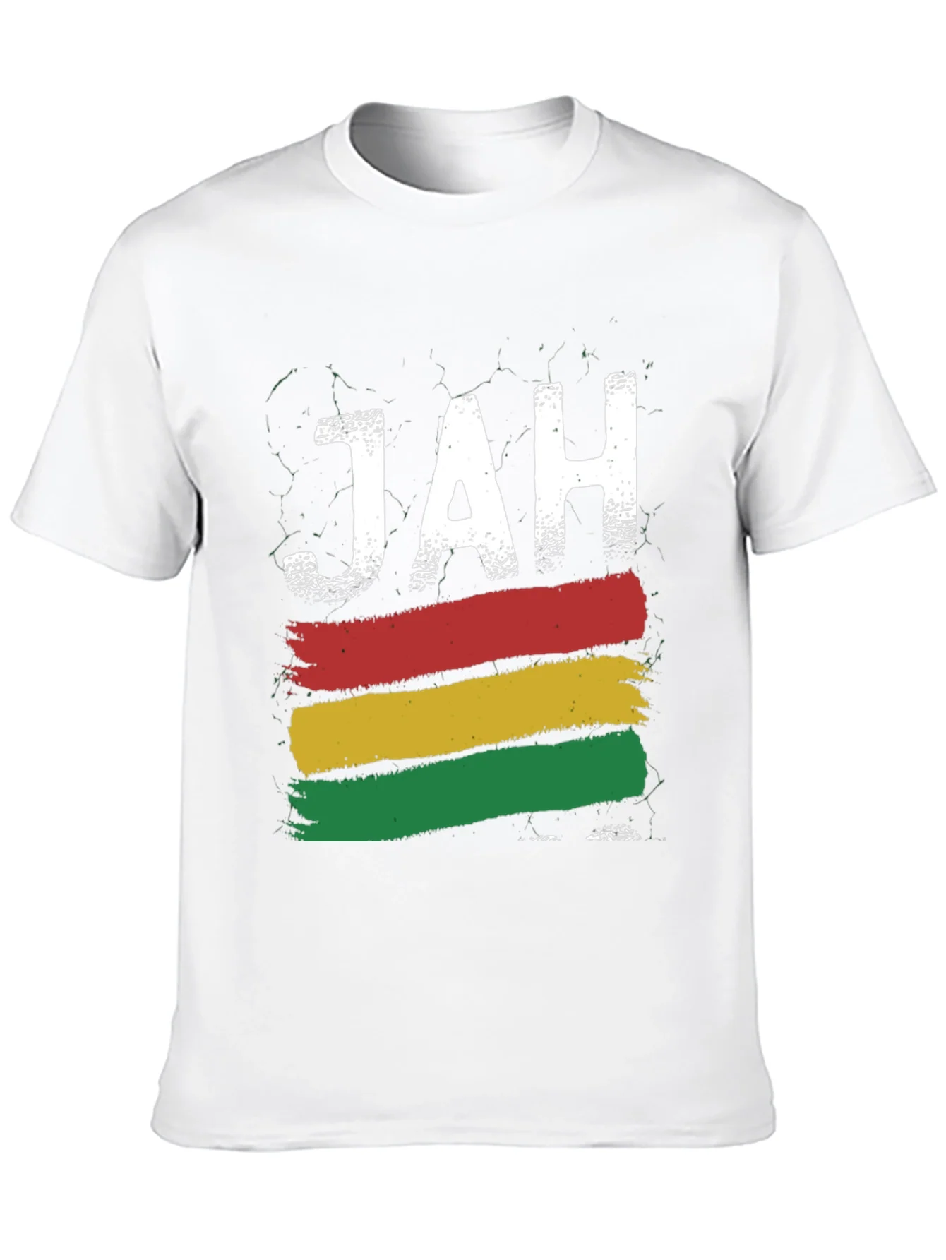 Camiseta Rastafari Jah - Dise?o Reggae