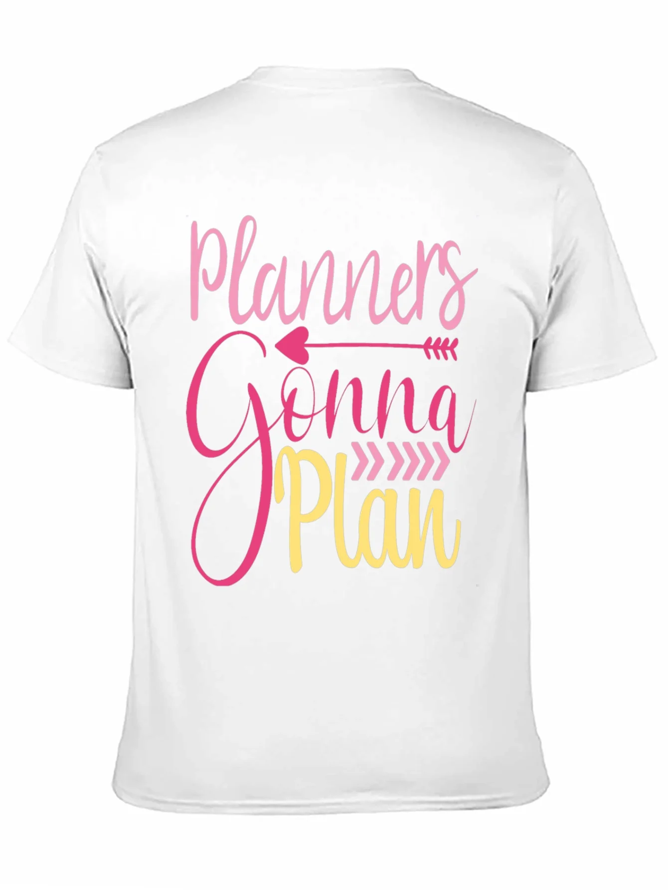 Camiseta Negra Planners Gonna Plan
