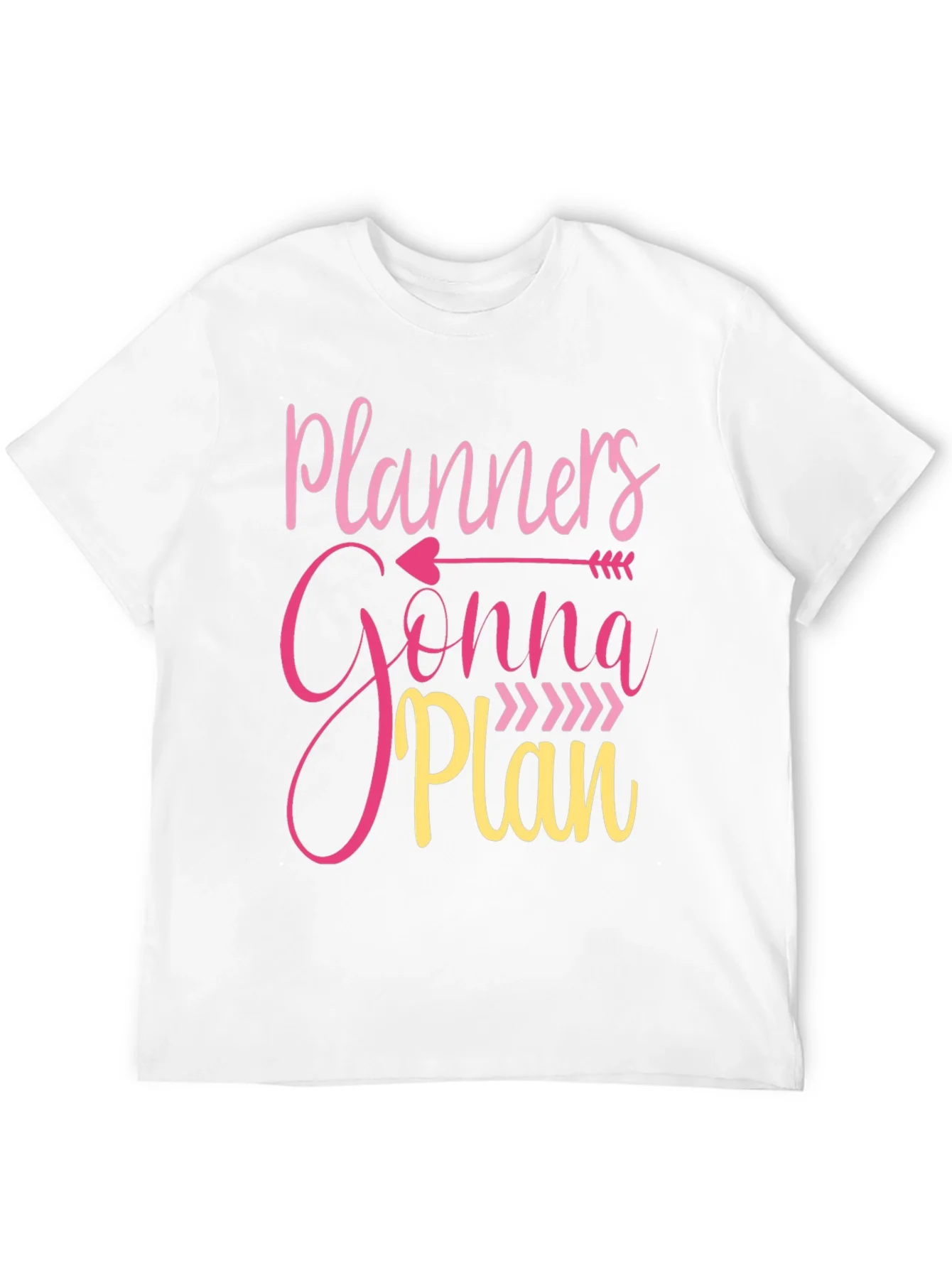 Camiseta Negra Planners Gonna Plan
