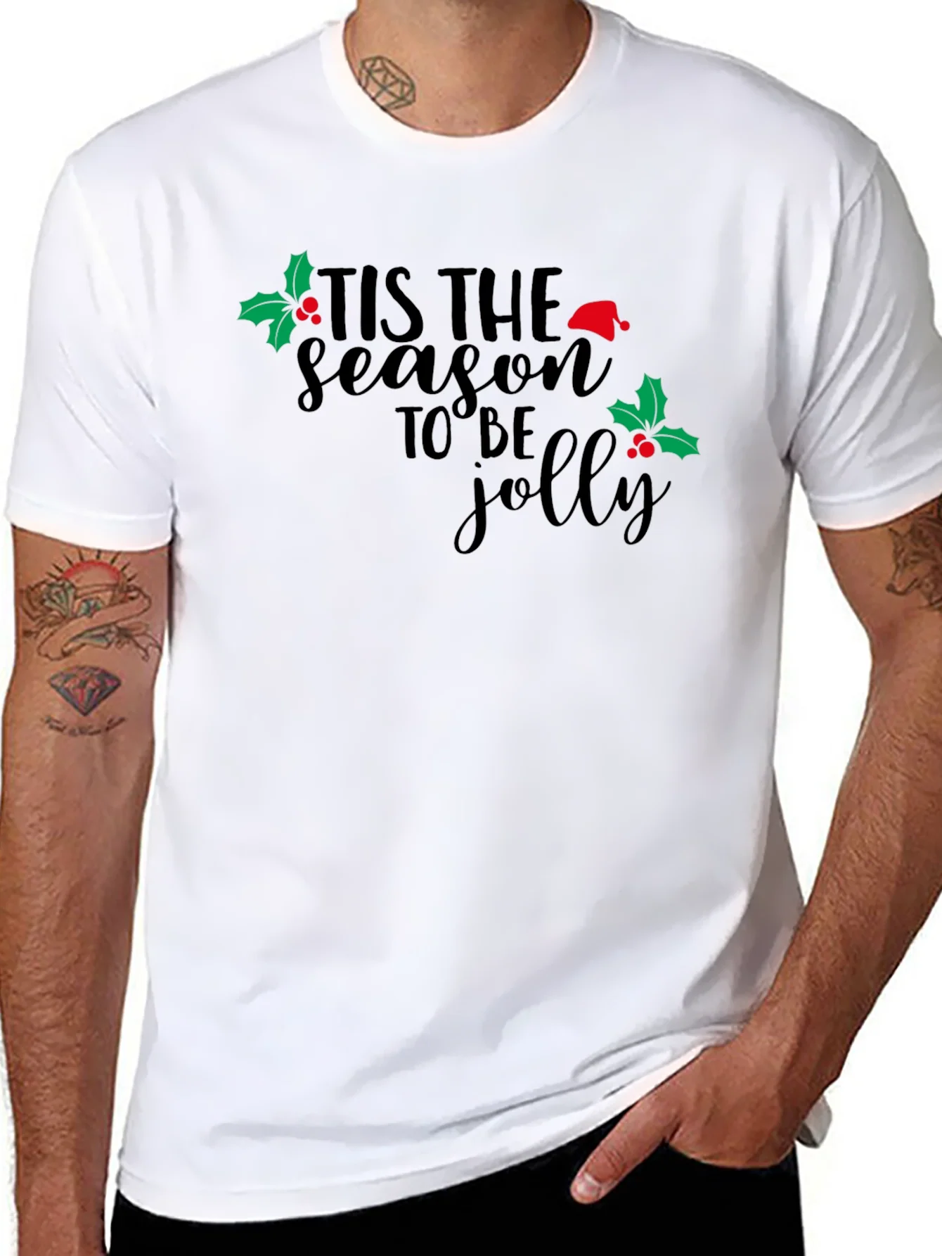 Rebbecca Tis The Season To Be Jolly Holiday T-Shirt