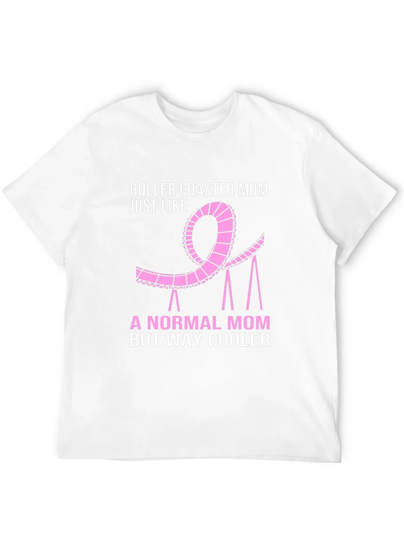 Camiseta Negra Roller Coaster Mom