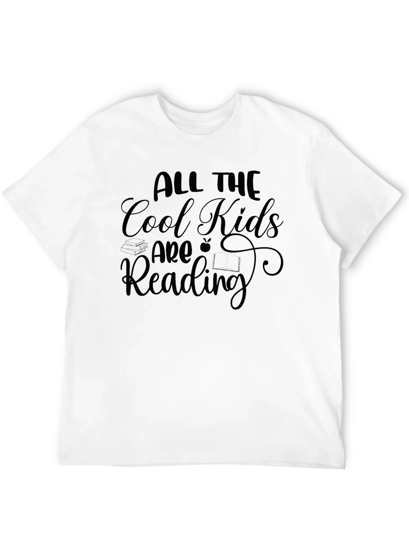 Camiseta Negra: All The Cool Kids Are Reading