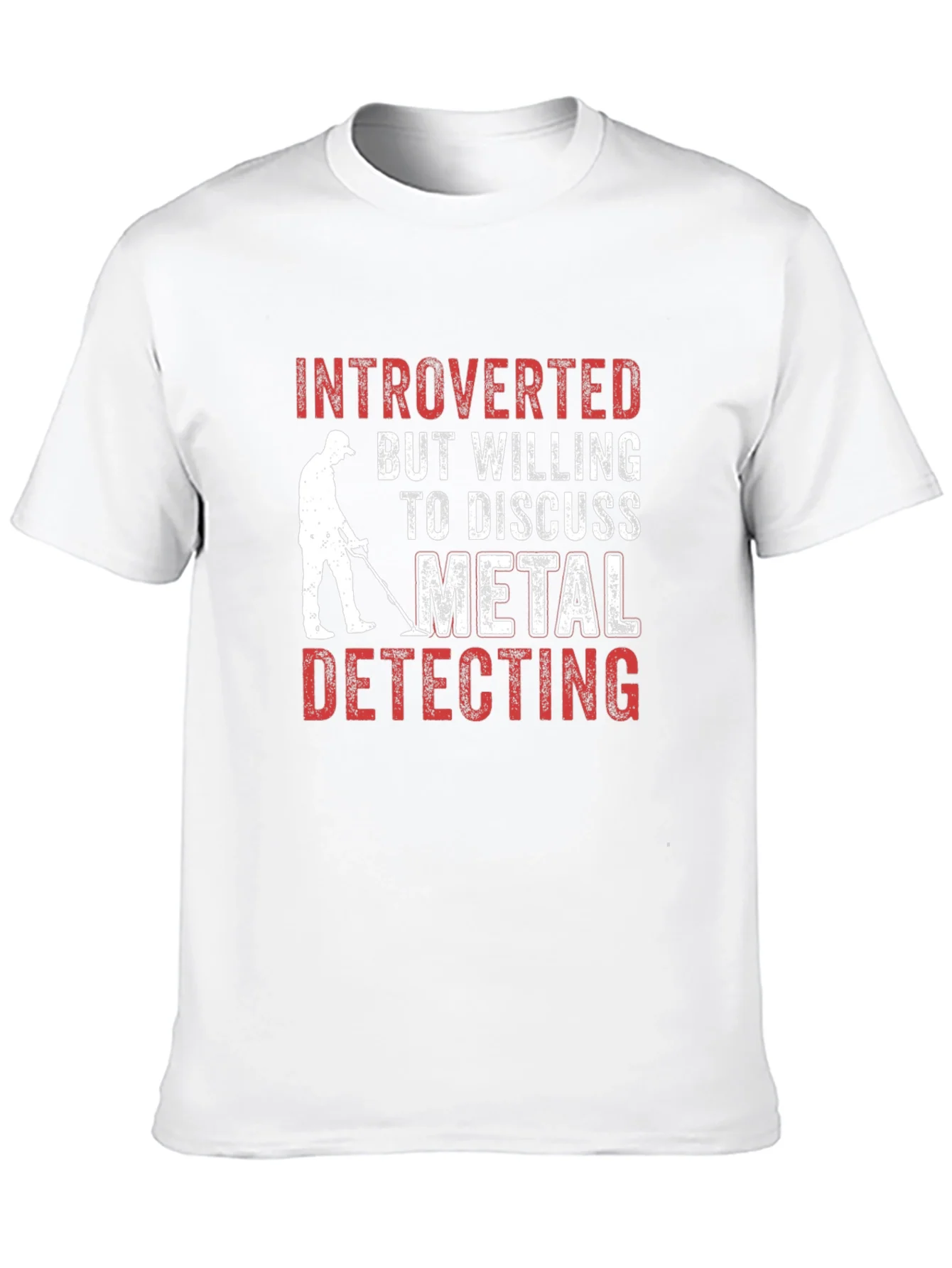 Camiseta Introvertido Detector de Metales