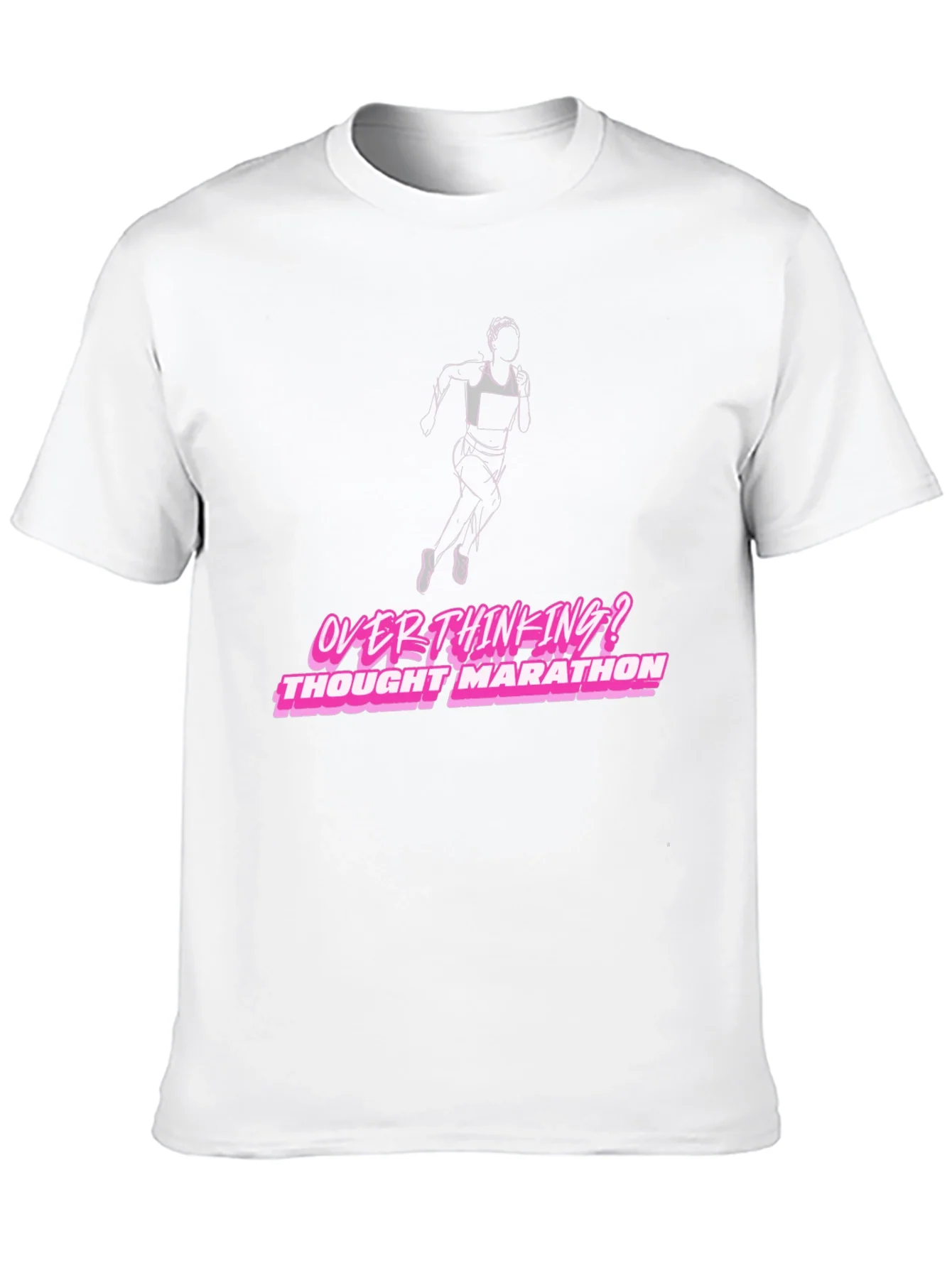 Rebbecca Overthinking Thought Marathon Graphic T-Shirt