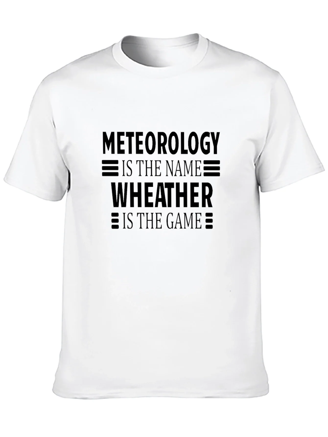 Camiseta Meteorolog¨ªa - El Nombre El Juego