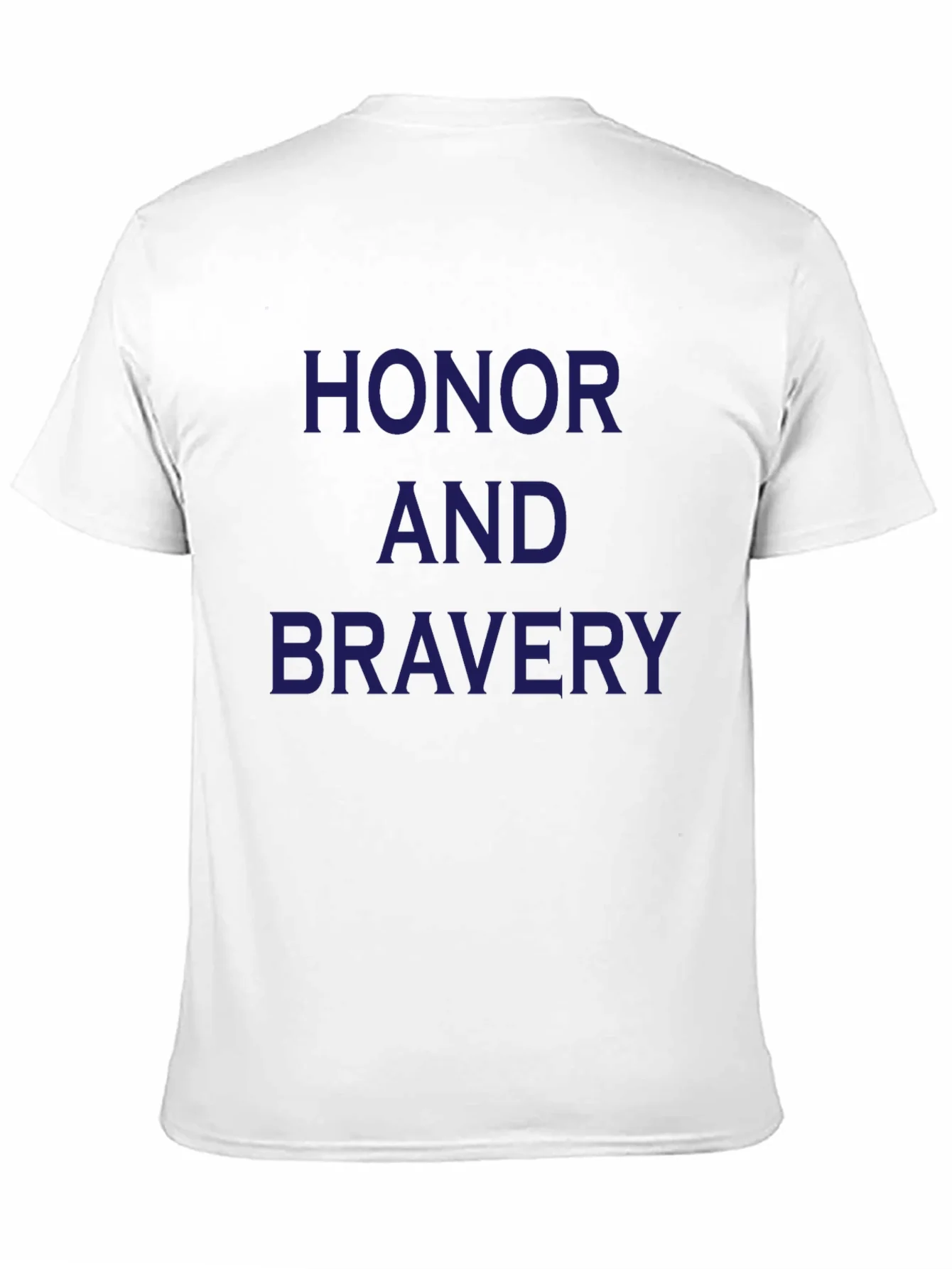 Camiseta Negra Honor y Valent¨ªa