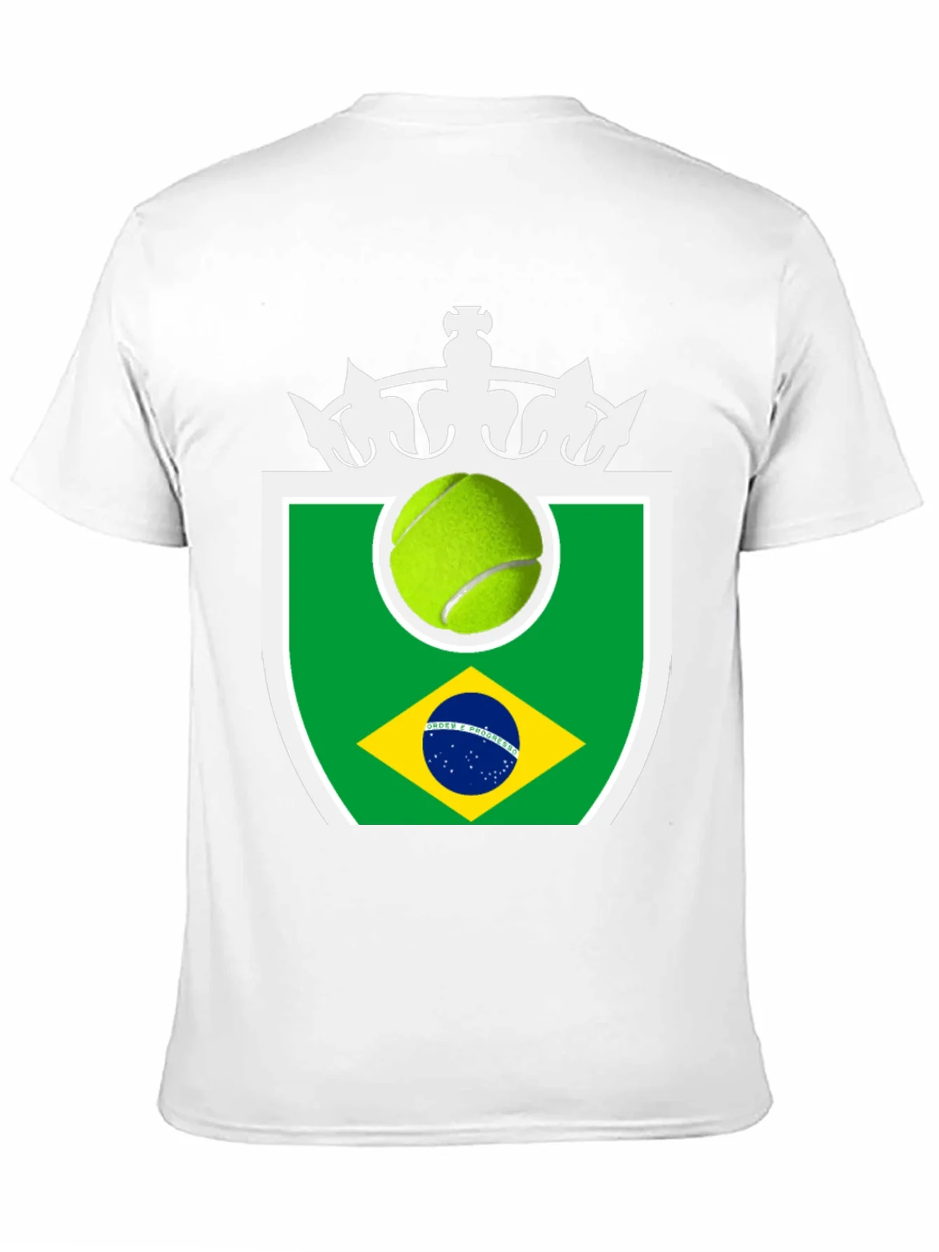 Camiseta Negra Tennis Brasil