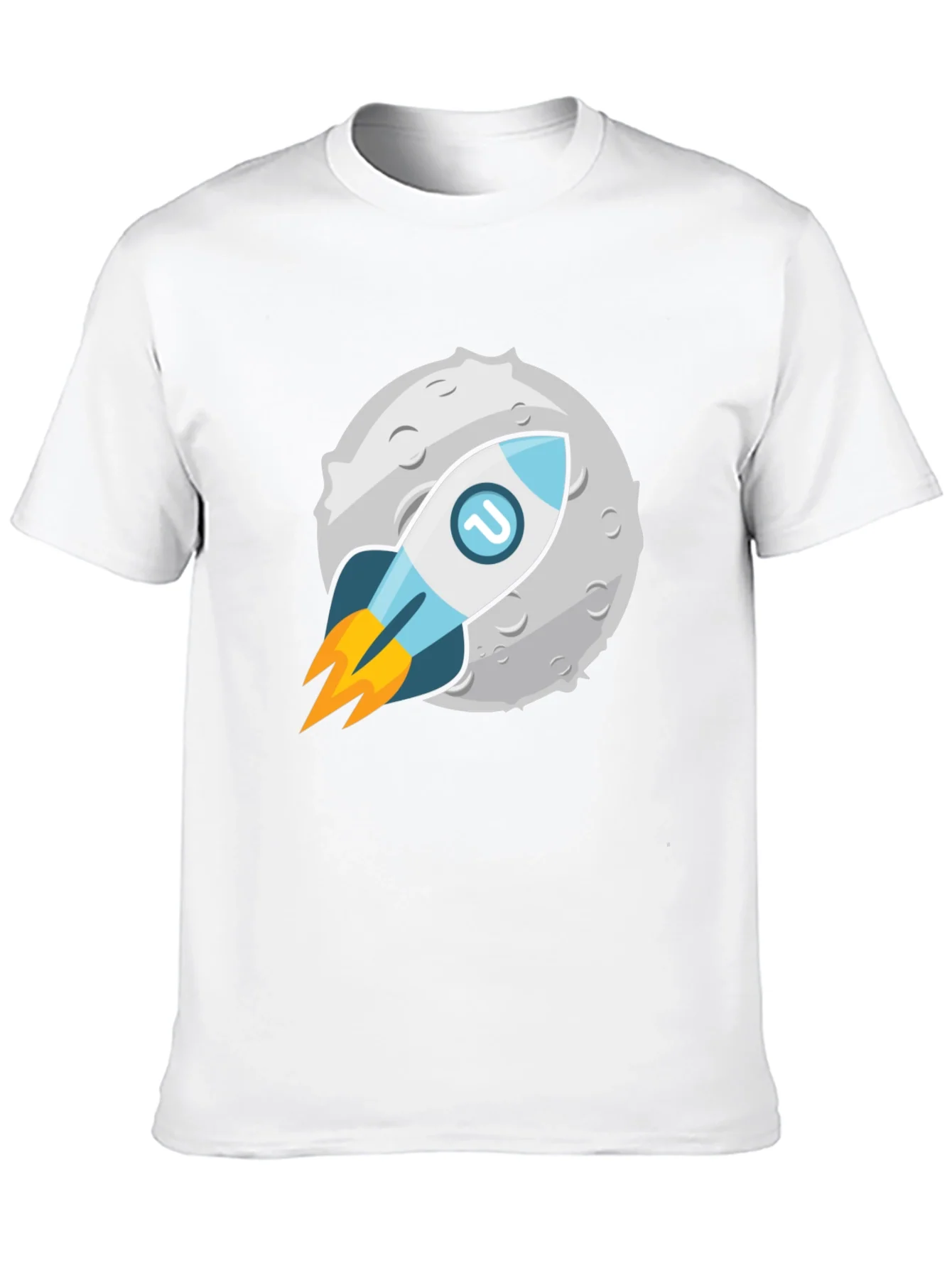 Rebbecca Rocket to the Moon Graphic Tee - Black