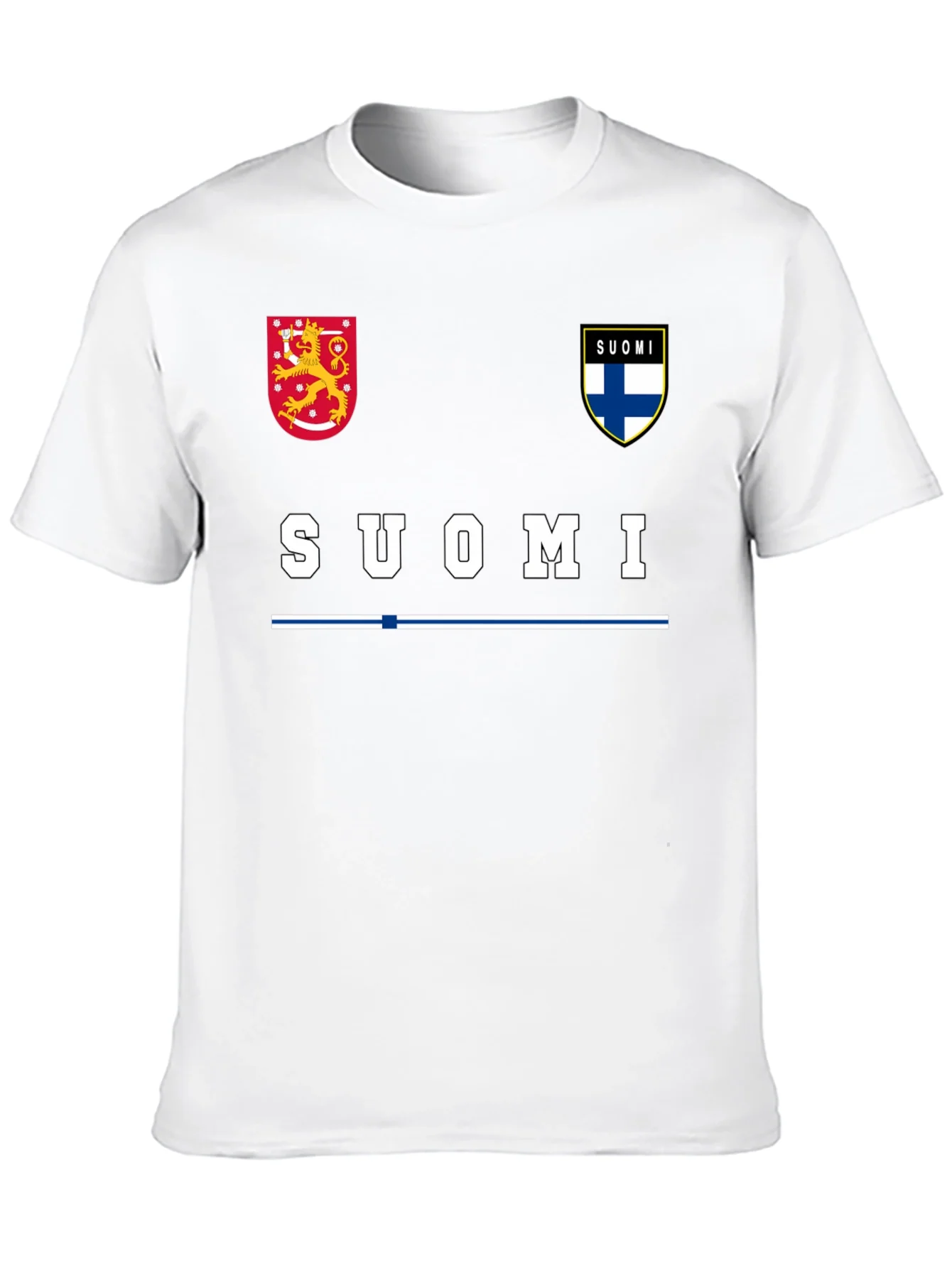 Camiseta Negra Suomi Finlandesa