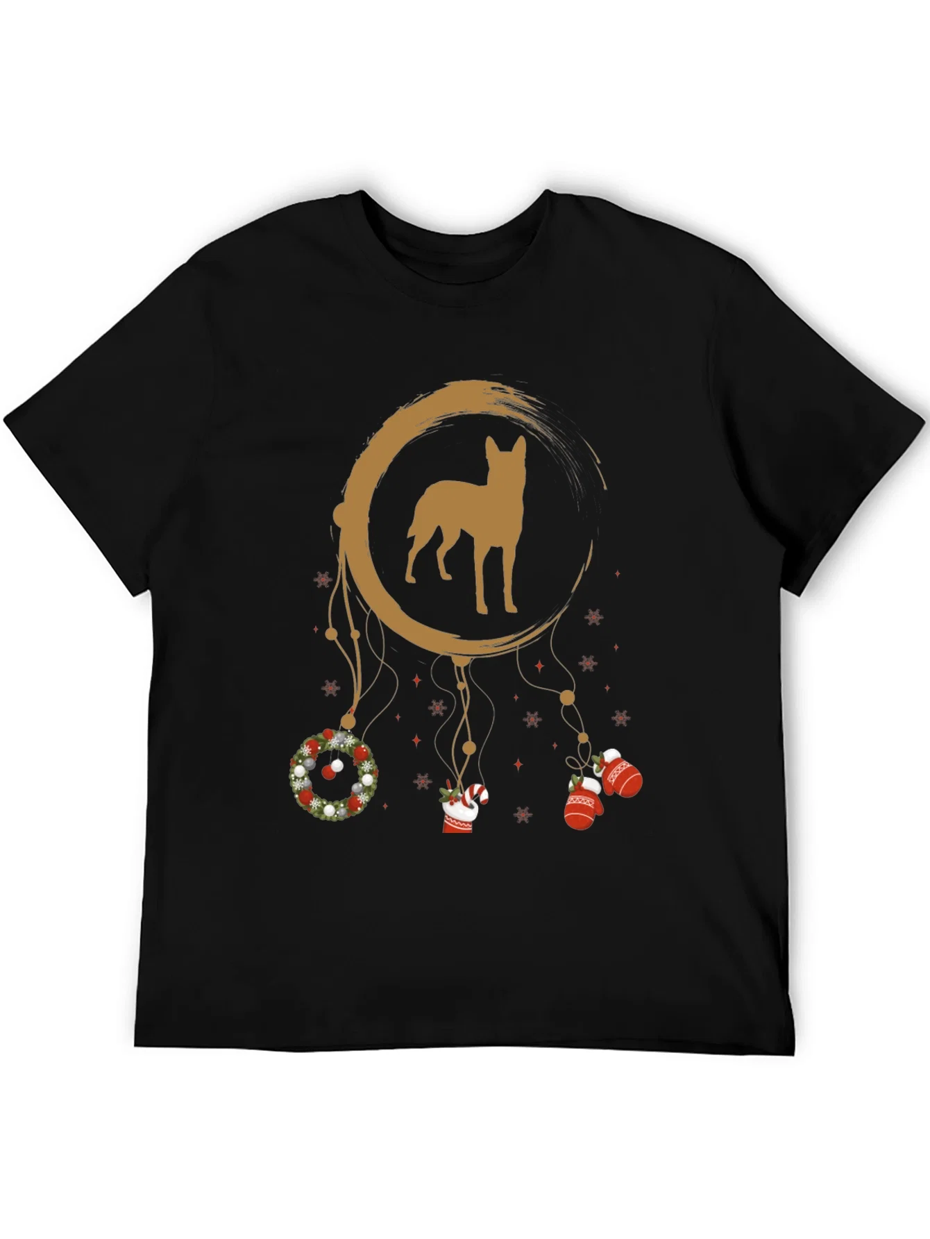 Rebbecca Dog Dreamcatcher Christmas T-Shirt