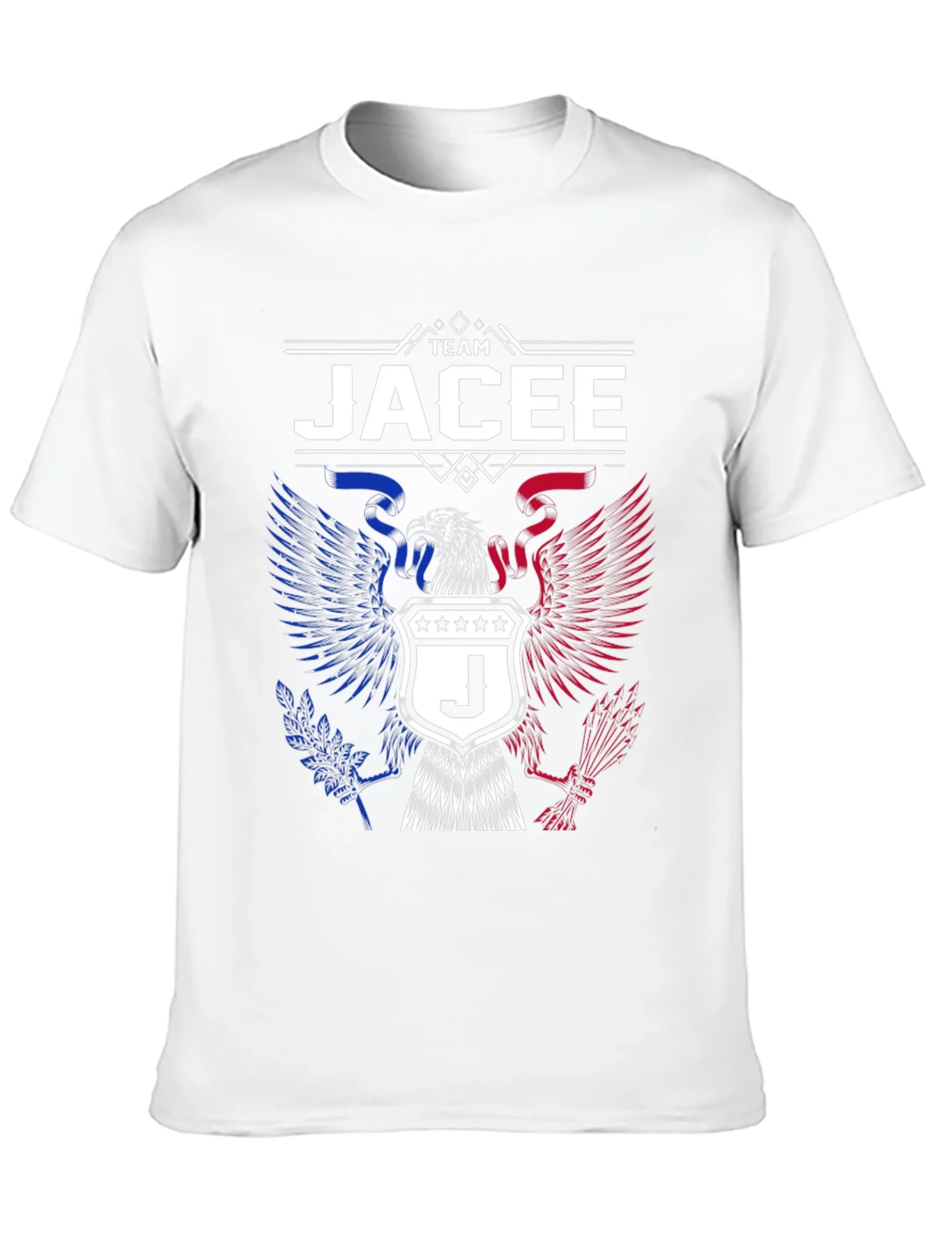 Rebbecca Team Jacee Eagle Graphic T-Shirt - Patriotic Tee