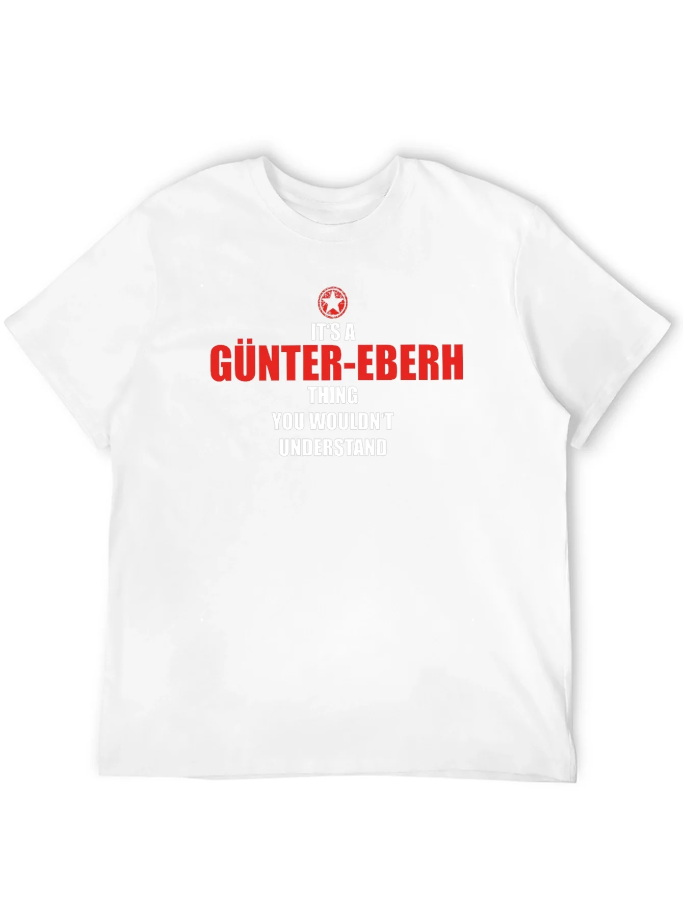 Camiseta Negra: G¨¹NTER-EBERH Algo que no Entender¨ªas