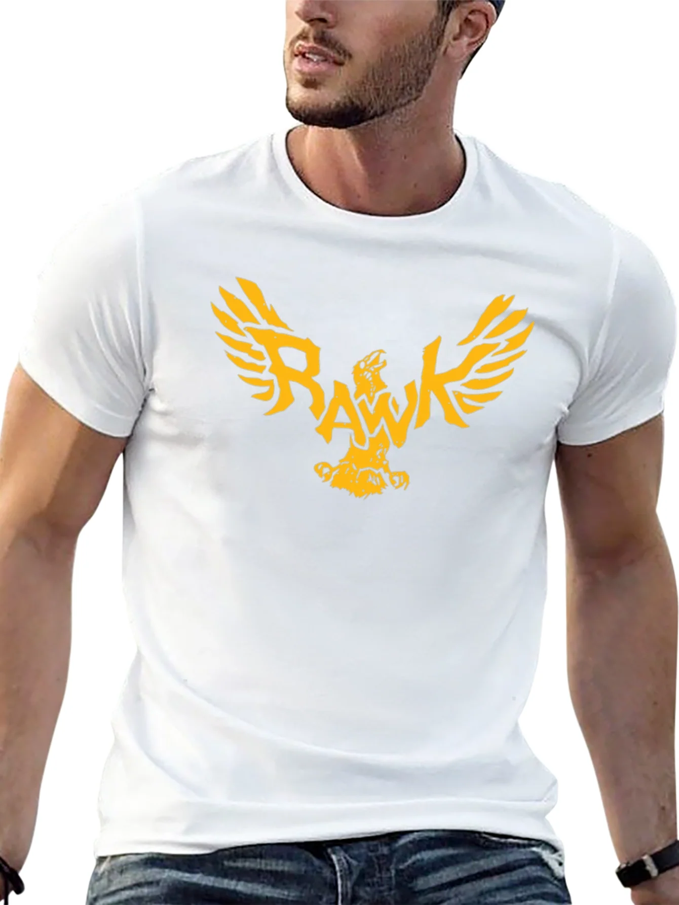 Rebbecca RAAWK Eagle Graphic Black T-Shirt