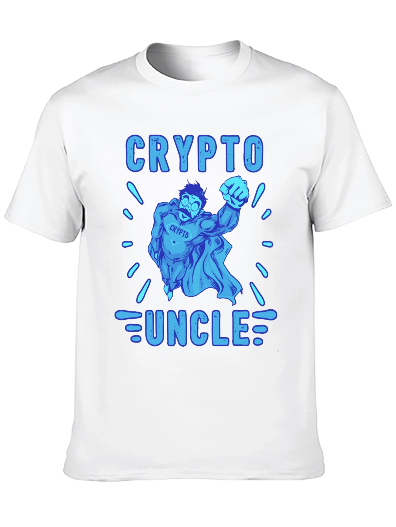 Camiseta Crypto Uncle - Dise?o Divertido