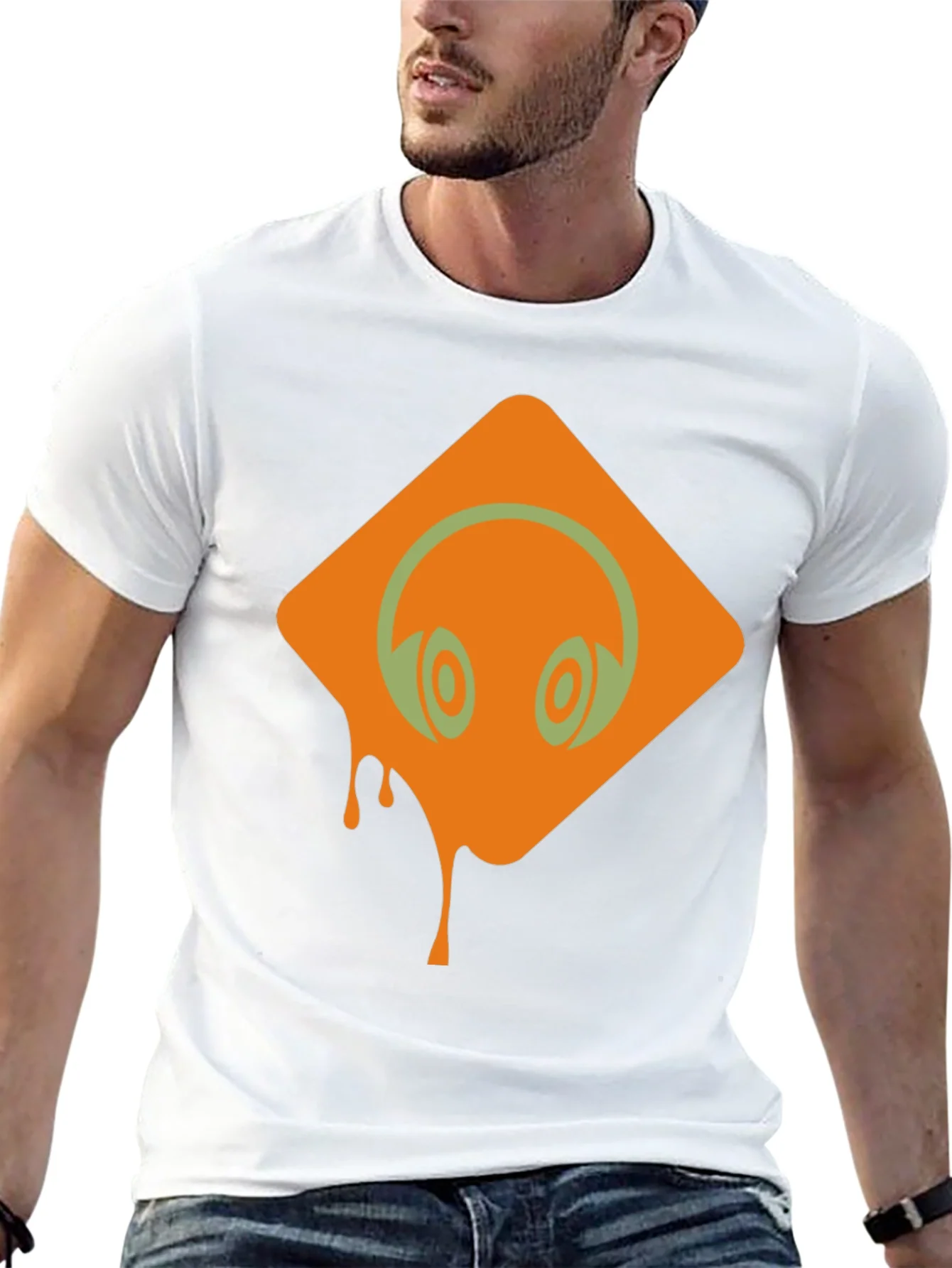 Rebbecca Headphones Graphic Black T-Shirt