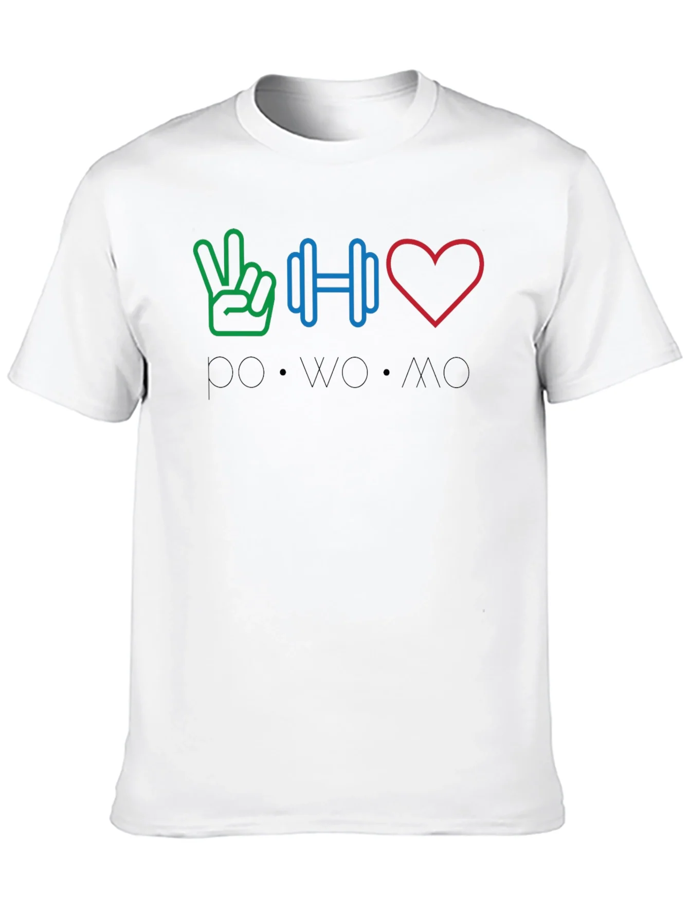 Rebbecca Peace Weights Love - POWOMO T-Shirt