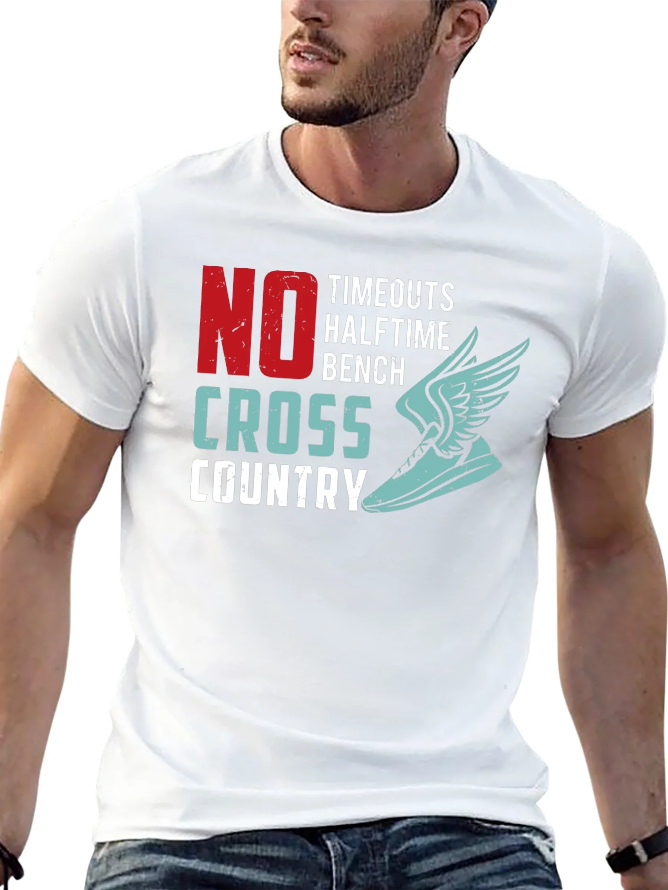 Rebbecca Cross Country Runner T-Shirt - No Timeouts