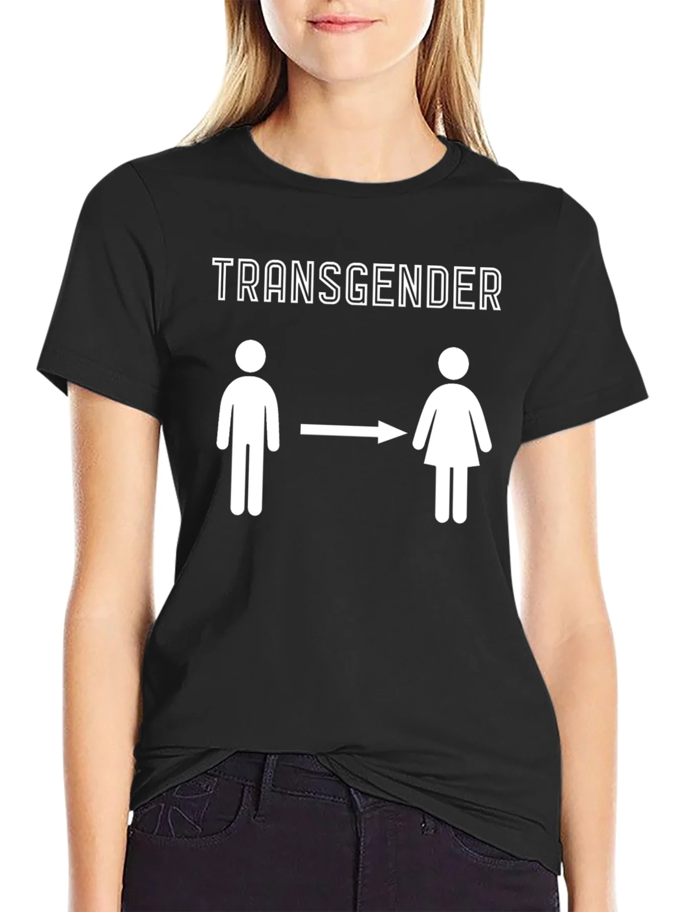 Camiseta Transg¨¦nero con Dise?o Gr¨¢fico Unisex