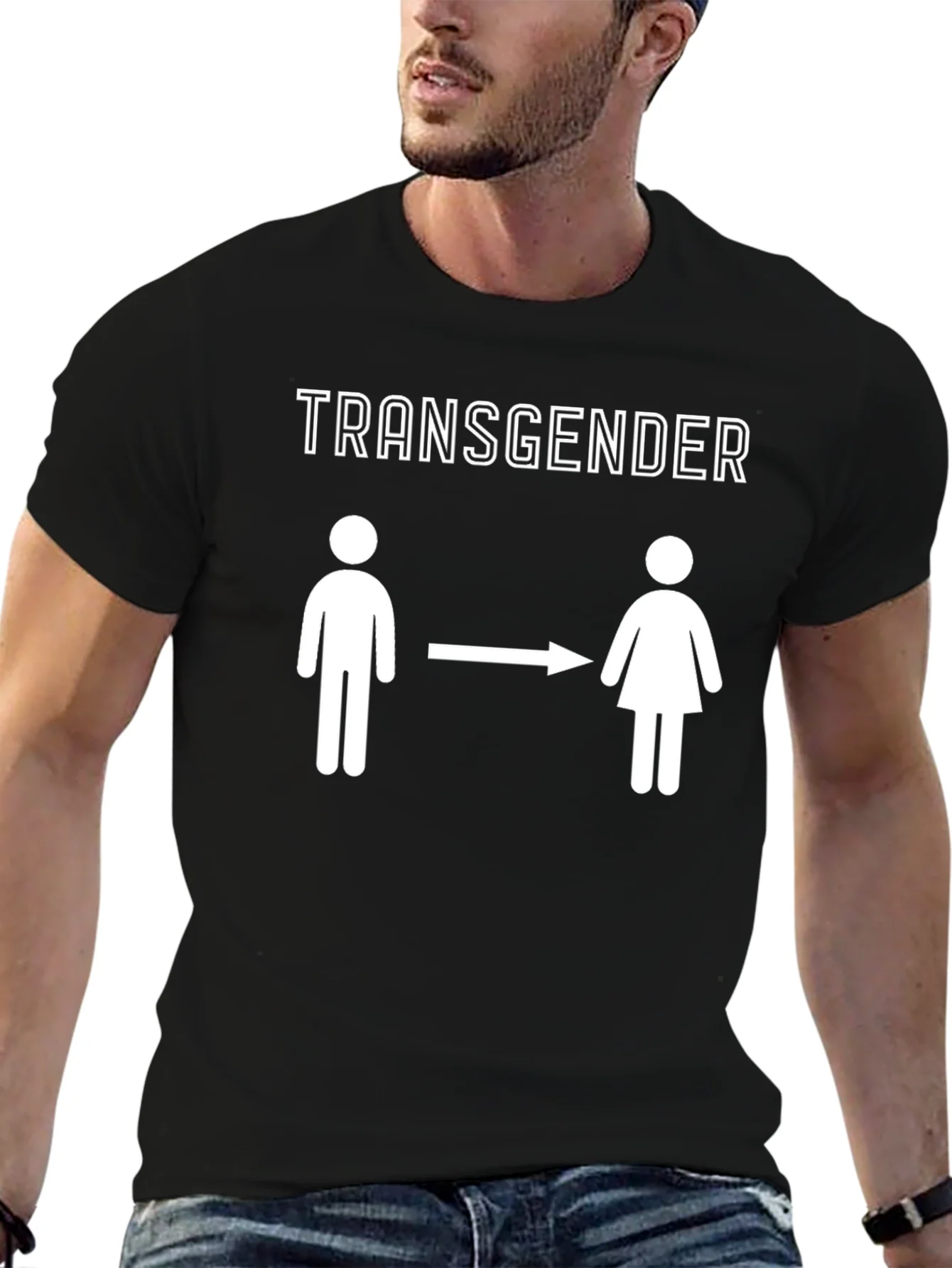 Camiseta Transg¨¦nero con Dise?o Gr¨¢fico Unisex