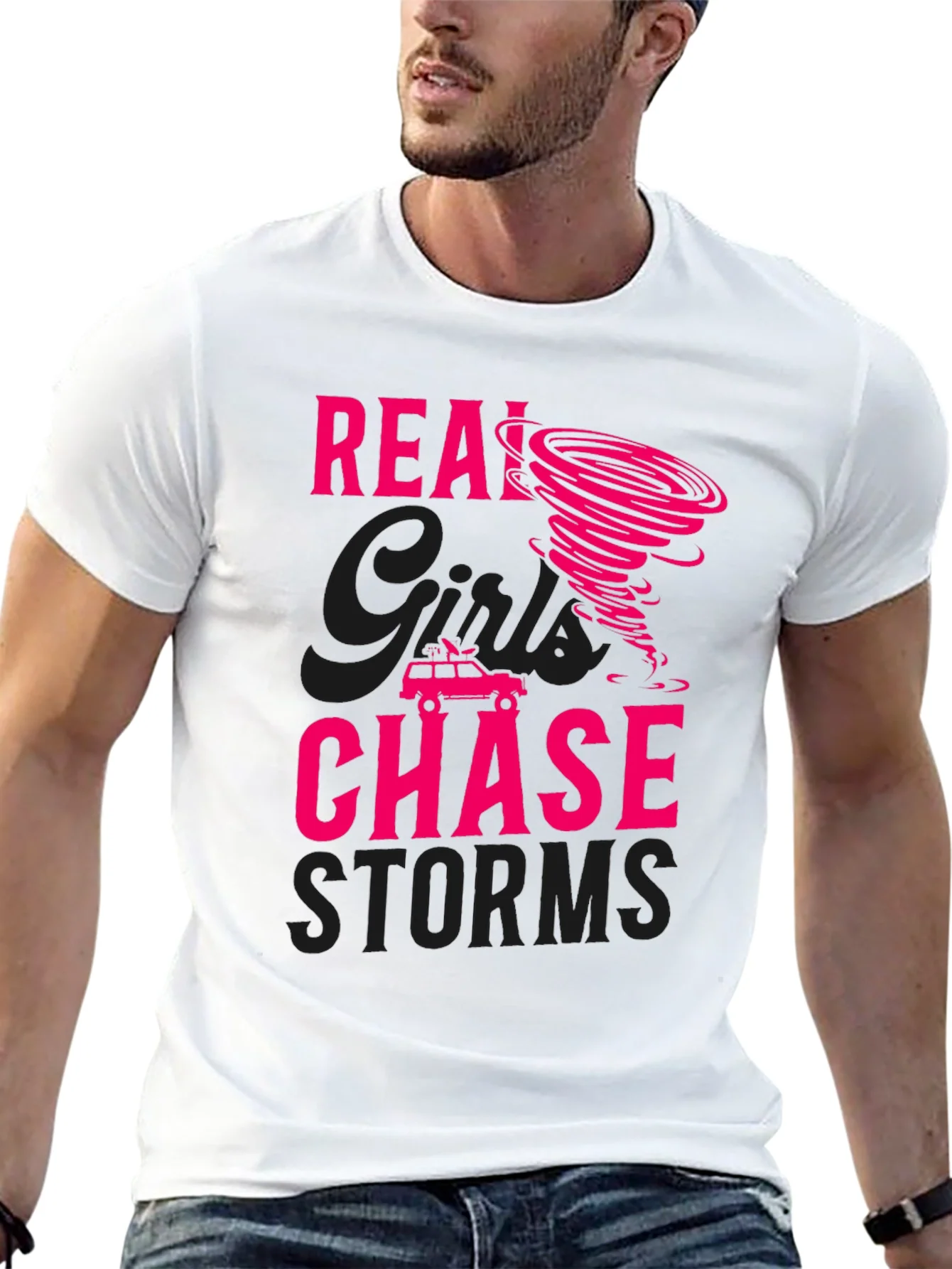 Rebbecca Storm Chaser Graphic T-Shirt Black