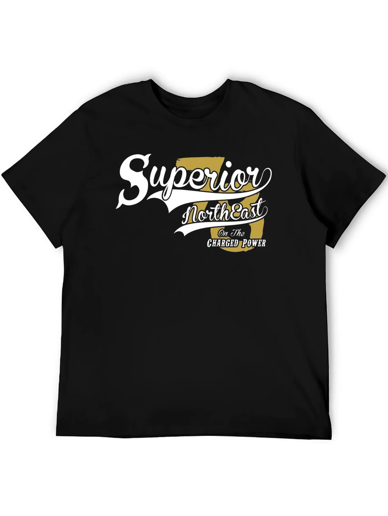 Camiseta Negra Superior NorthEast