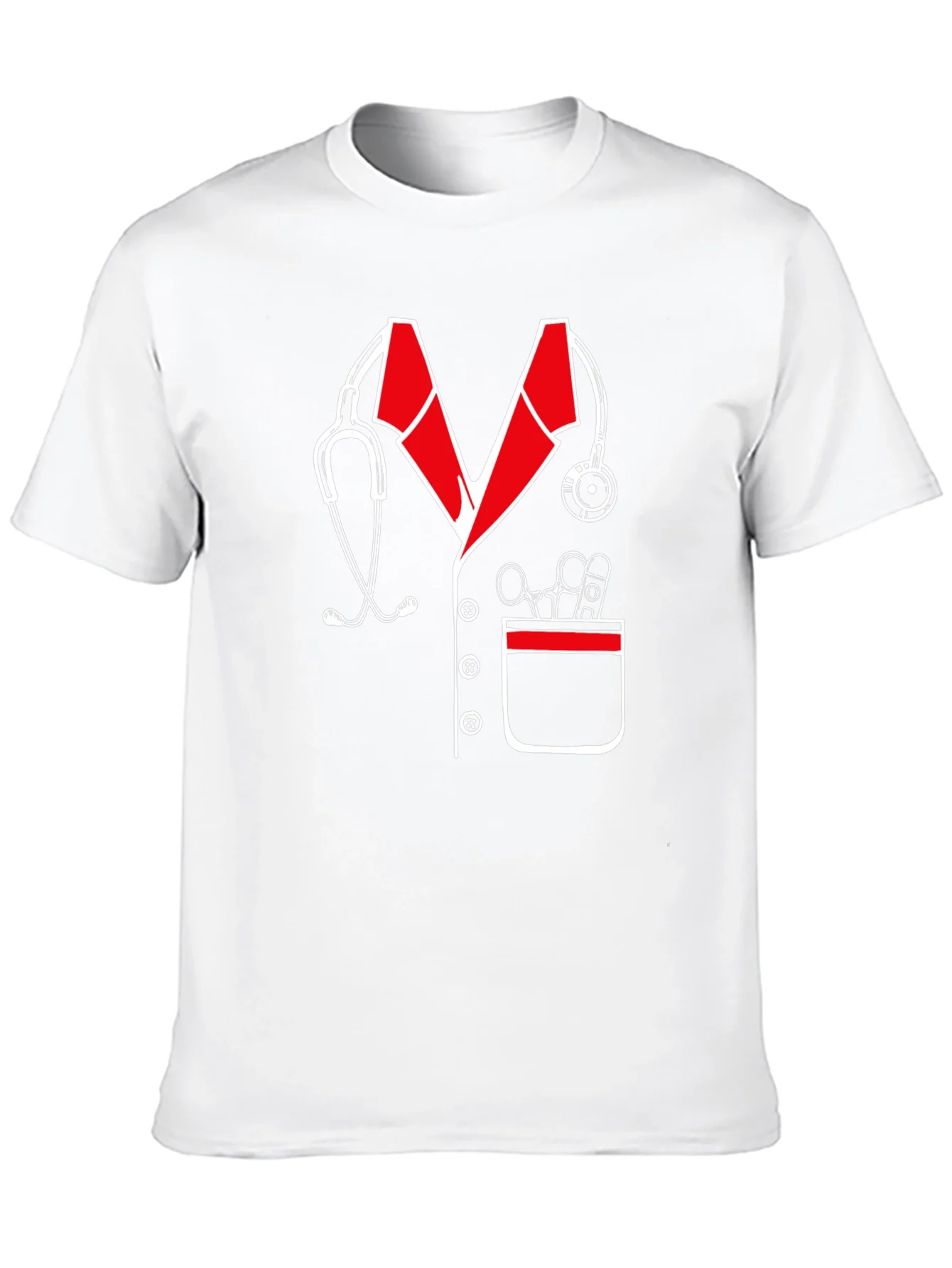 Camiseta Dise?o M¨¦dico Estetoscopio Divertida