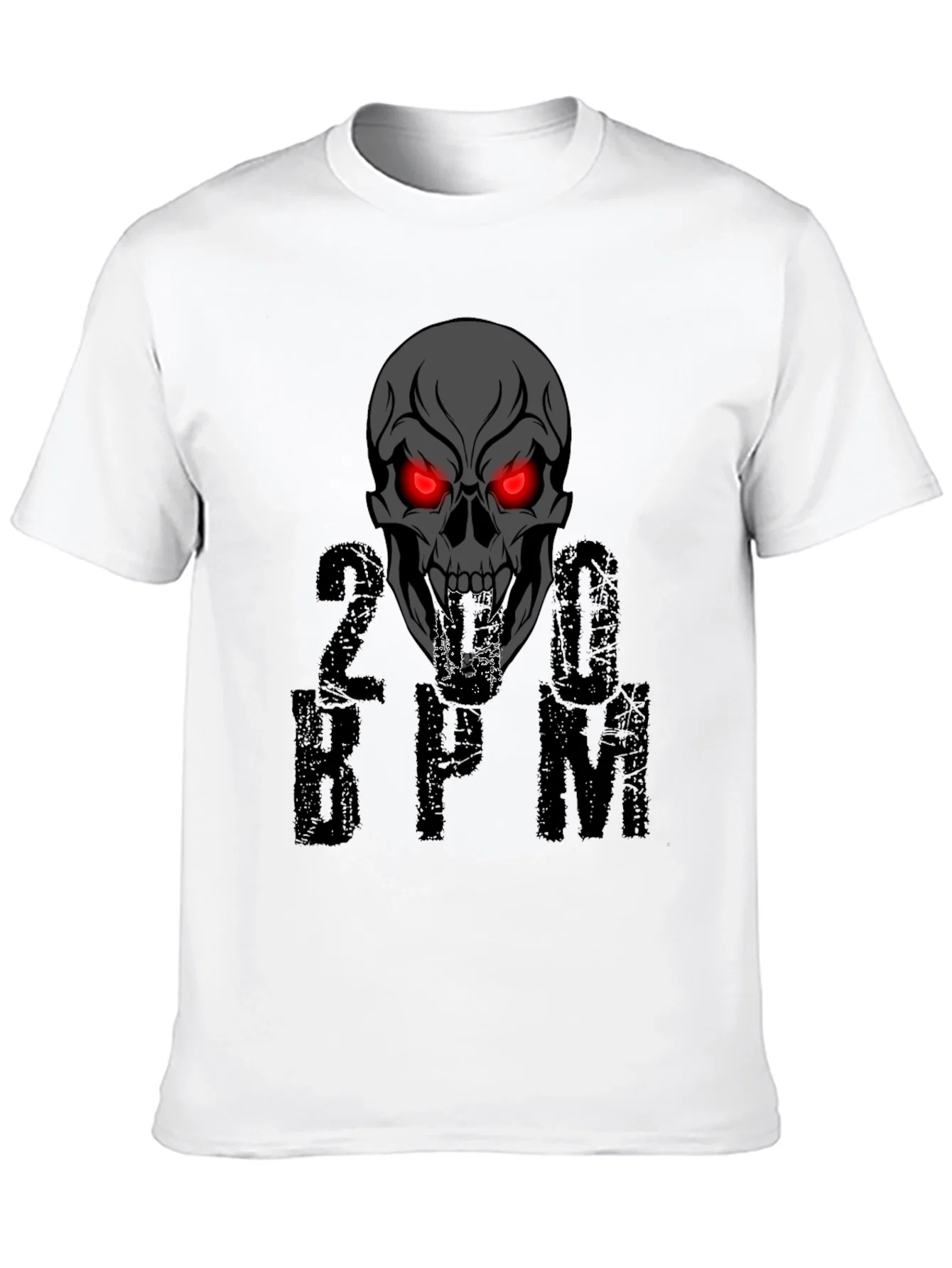 Rebbecca Skull 200 BPM Graphic T-Shirt