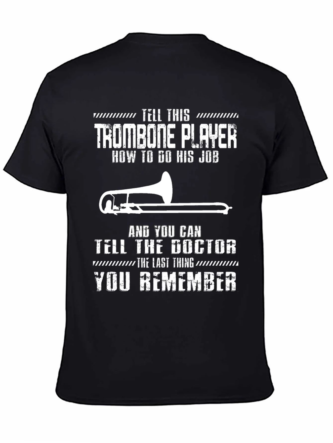 Camiseta Negra Trombonista