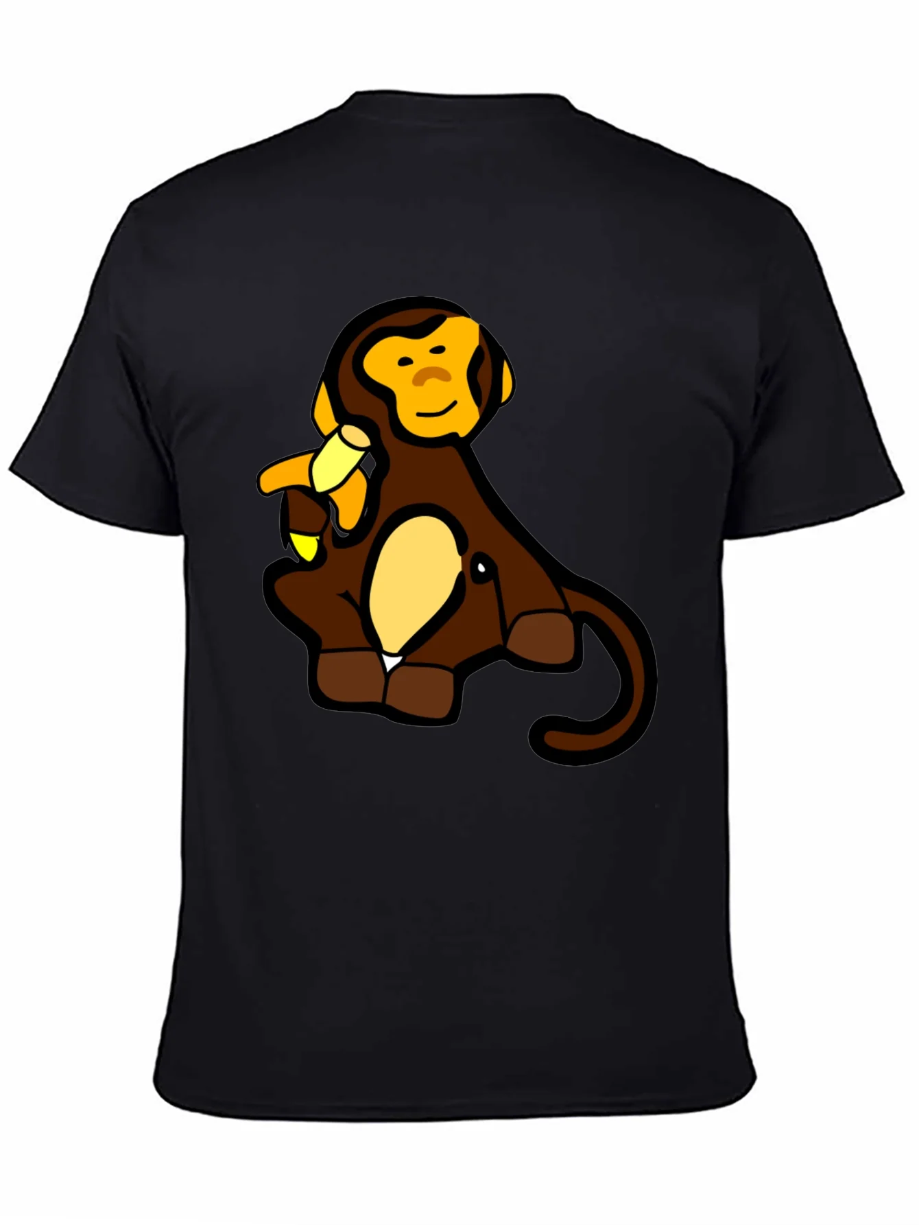 Rebbecca Monkey Banana Graphic T-Shirt - Soft Cotton Blend