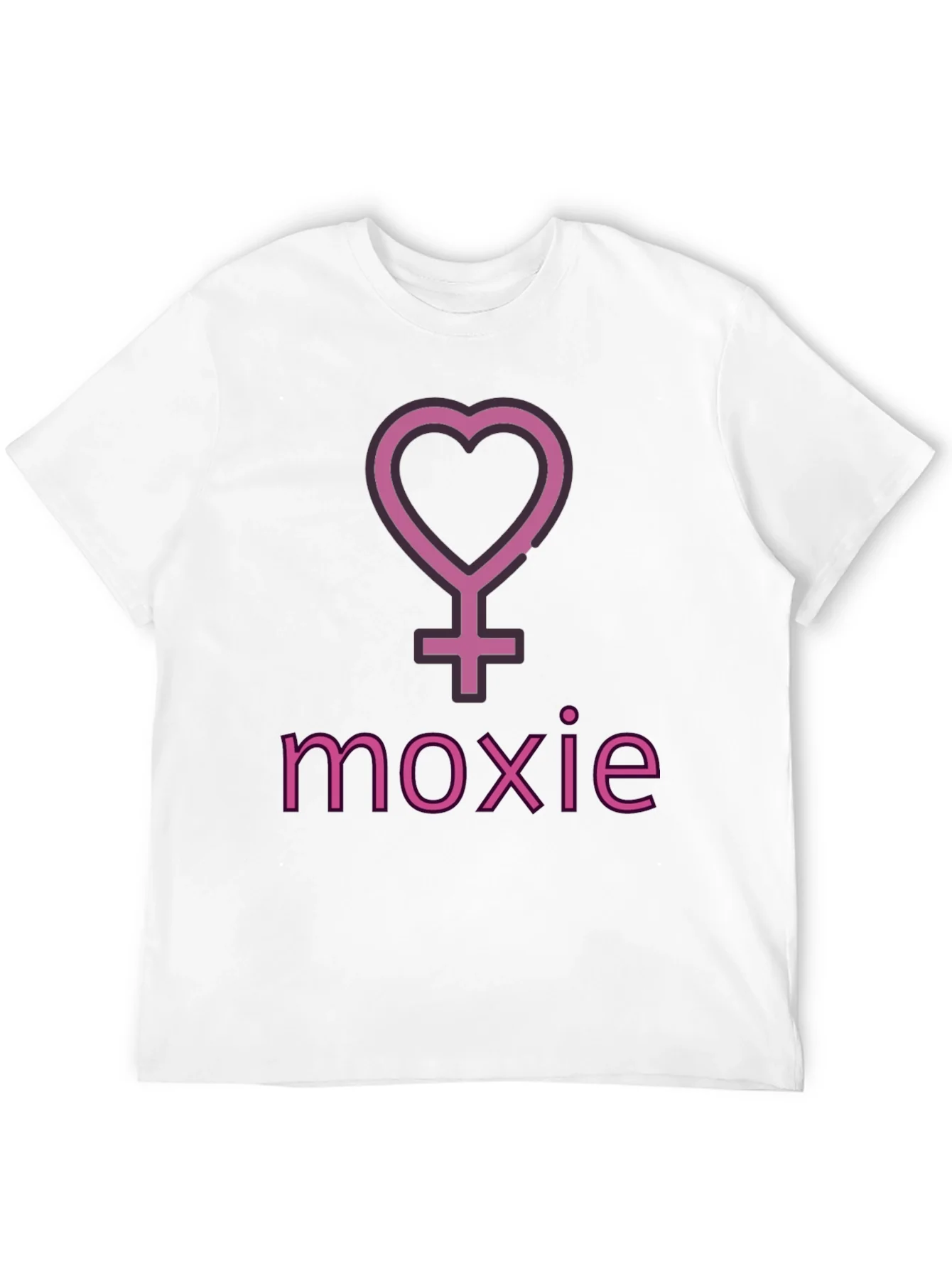 Camiseta Negra Moxie S¨ªmbolo Femenino Coraz¨®n