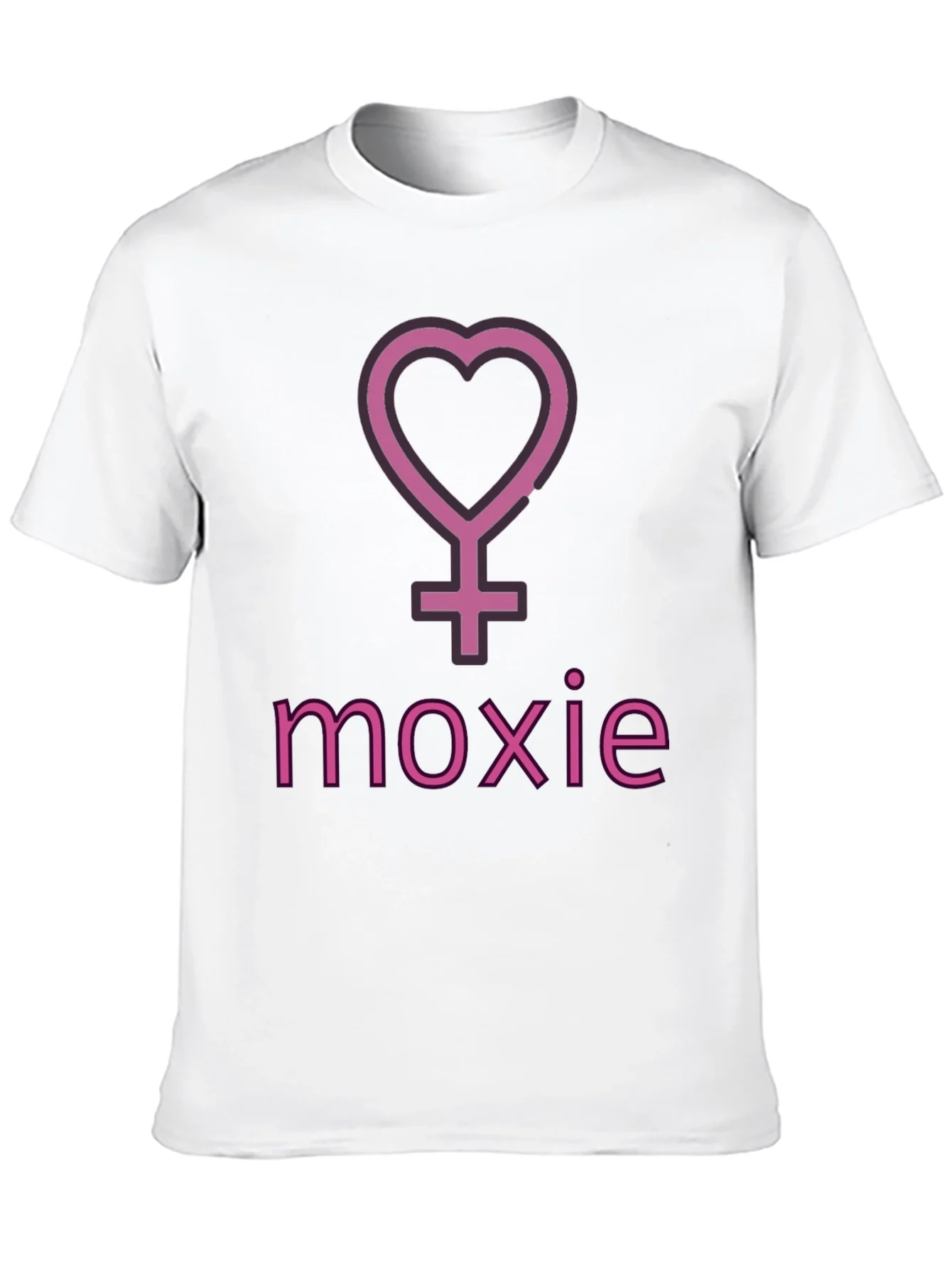 Camiseta Negra Moxie S¨ªmbolo Femenino Coraz¨®n