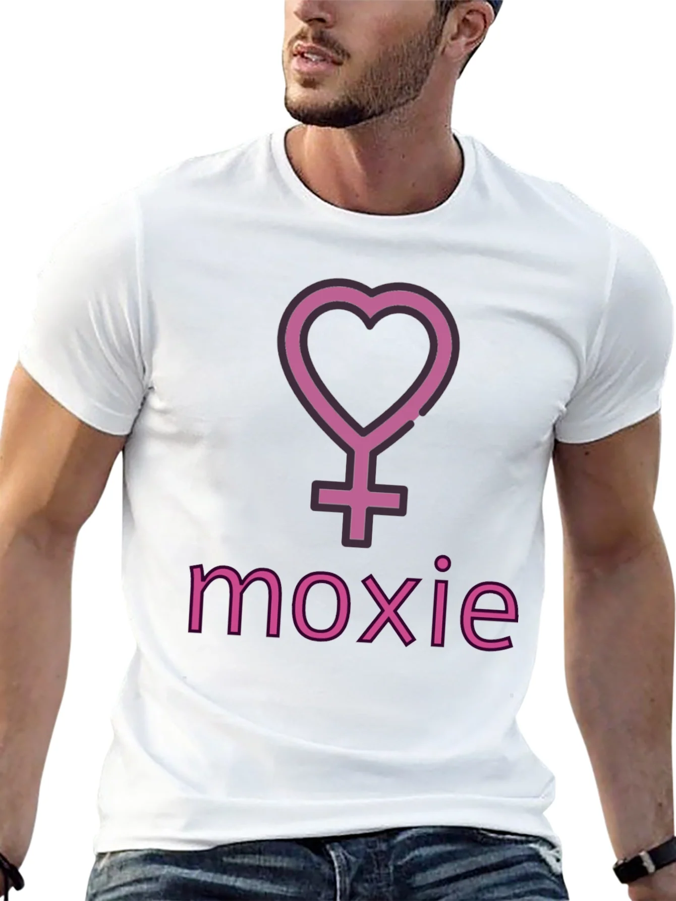Camiseta Negra Moxie S¨ªmbolo Femenino Coraz¨®n