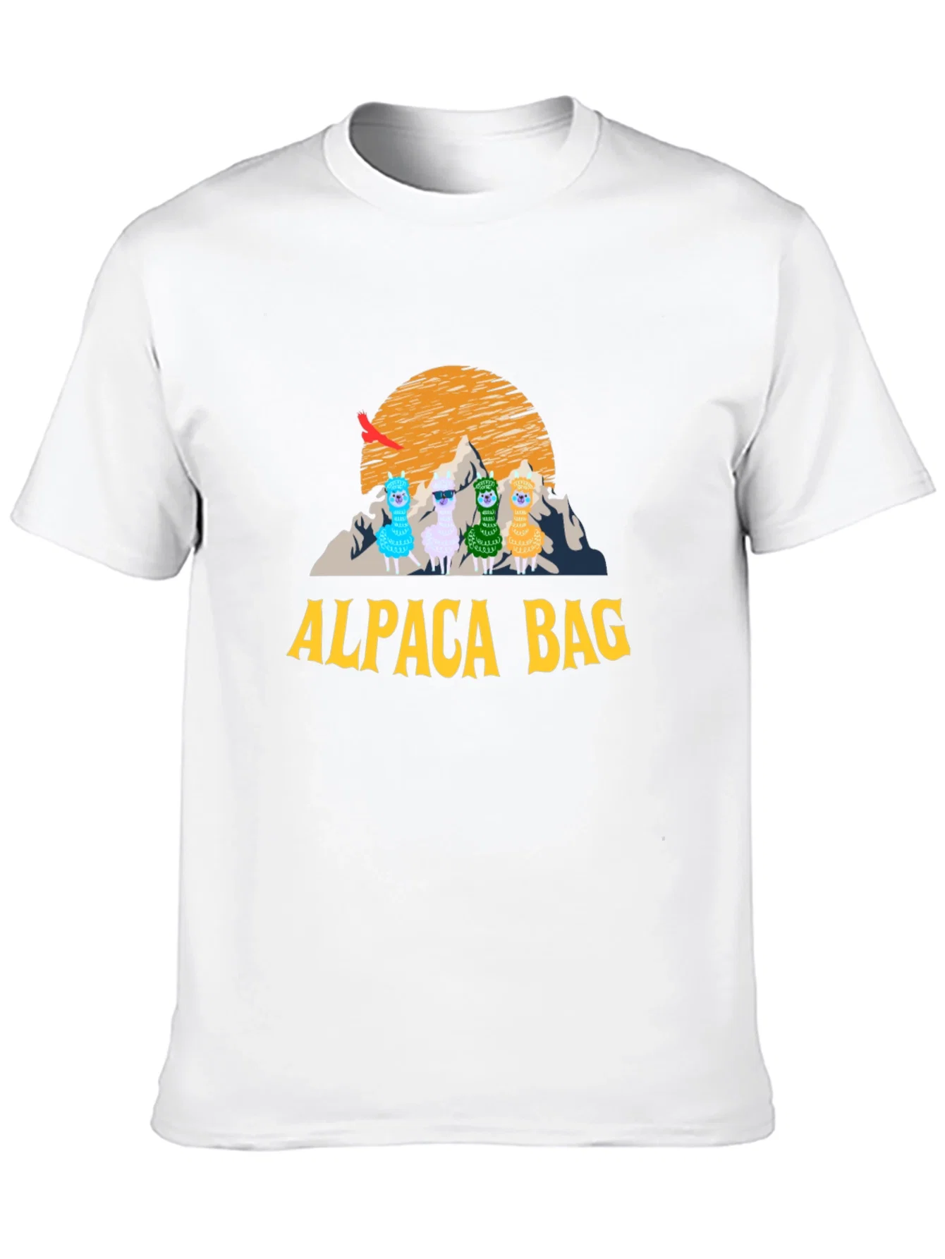 Rebbecca Alpaca Bag Graphic T-Shirt - Stylish Cotton Tee