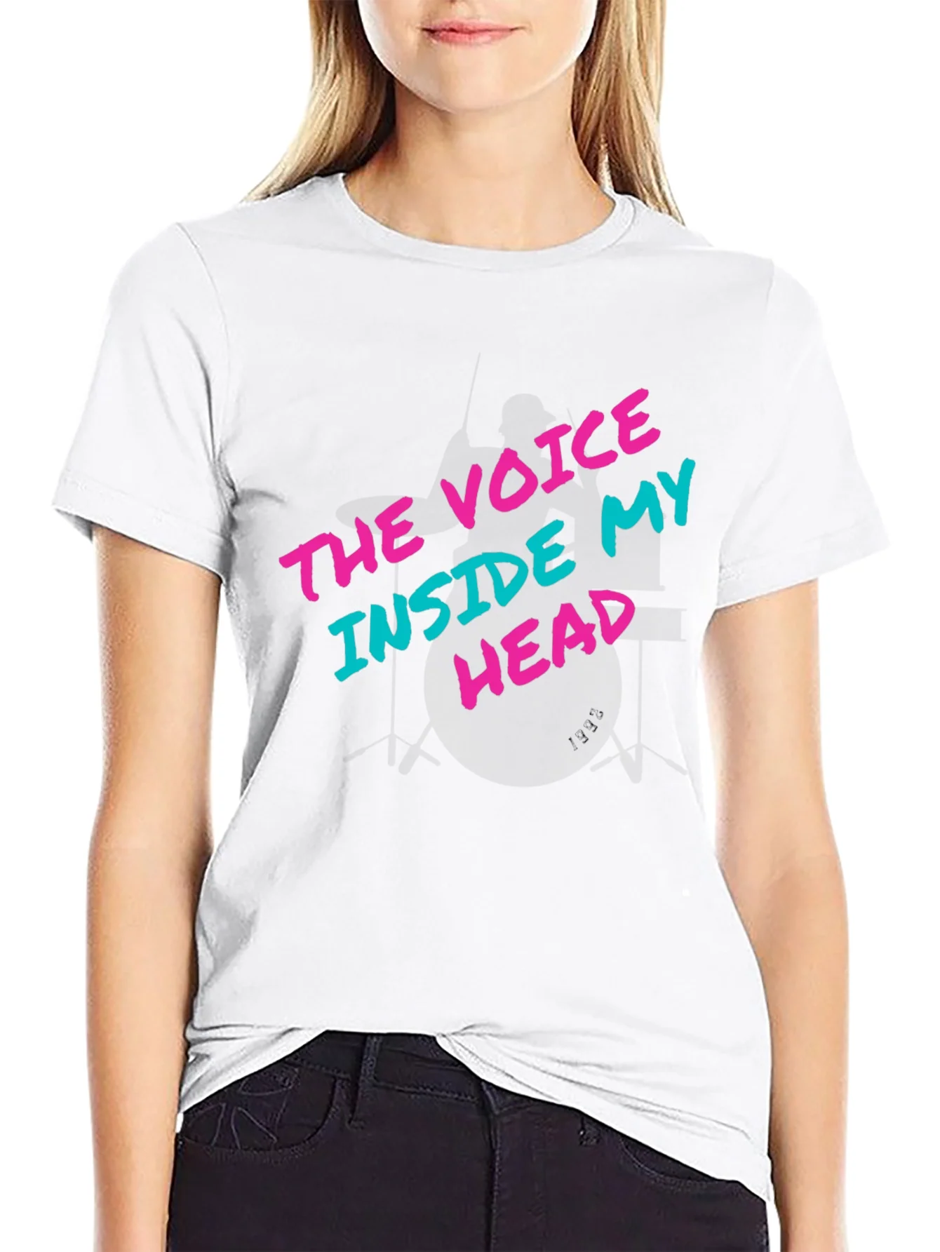 Camiseta Negra The Voice Inside My Head