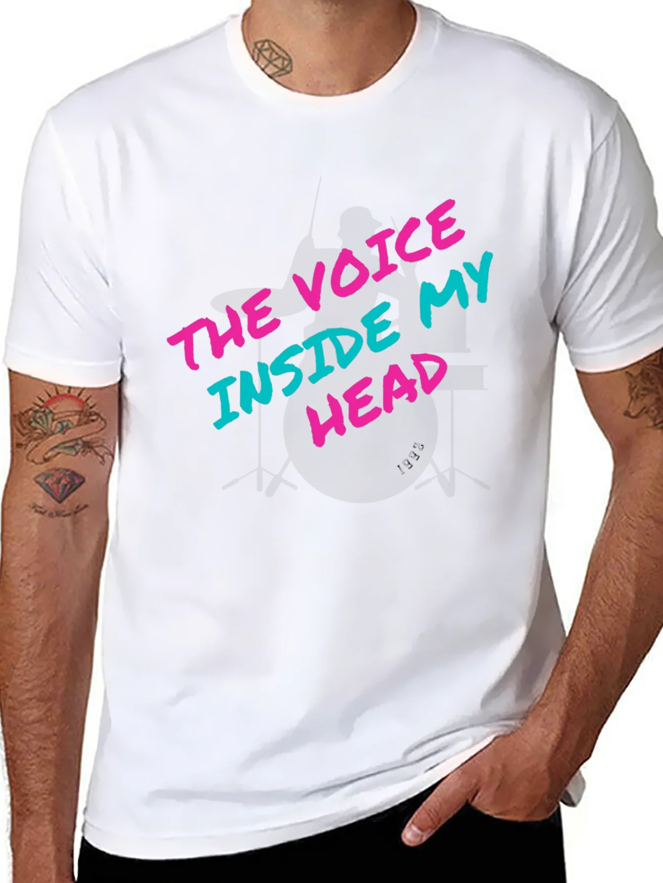 Camiseta Negra The Voice Inside My Head