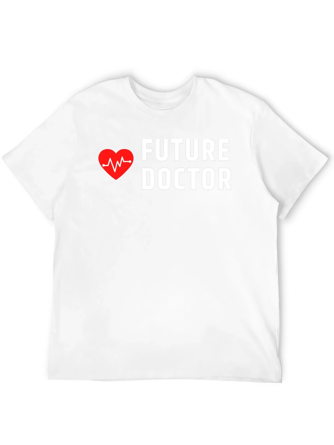 Rebbecca Future Doctor Heartbeat Graphic Tee