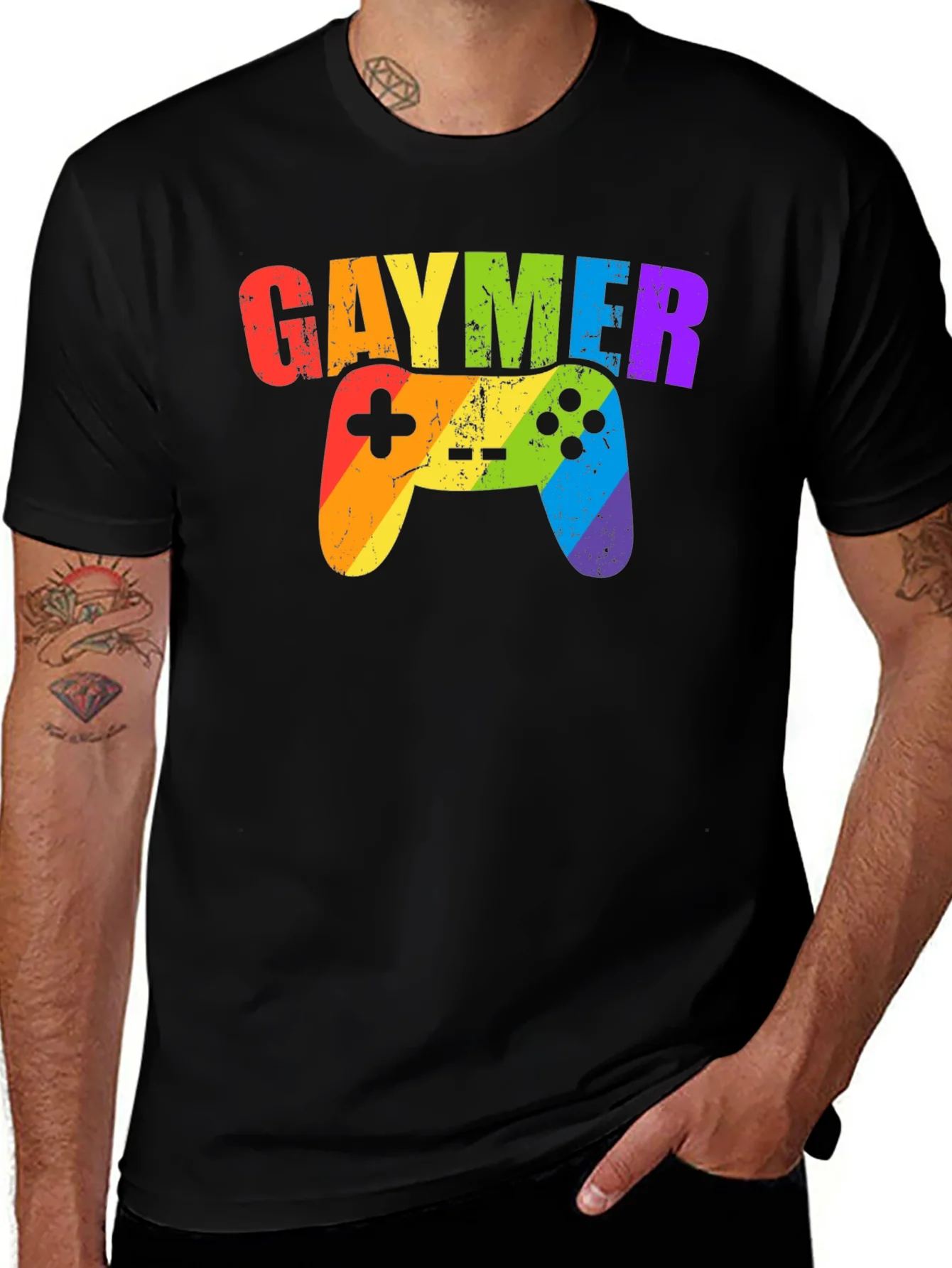 Camiseta Gaymer Pride LGBT para Videojuegos