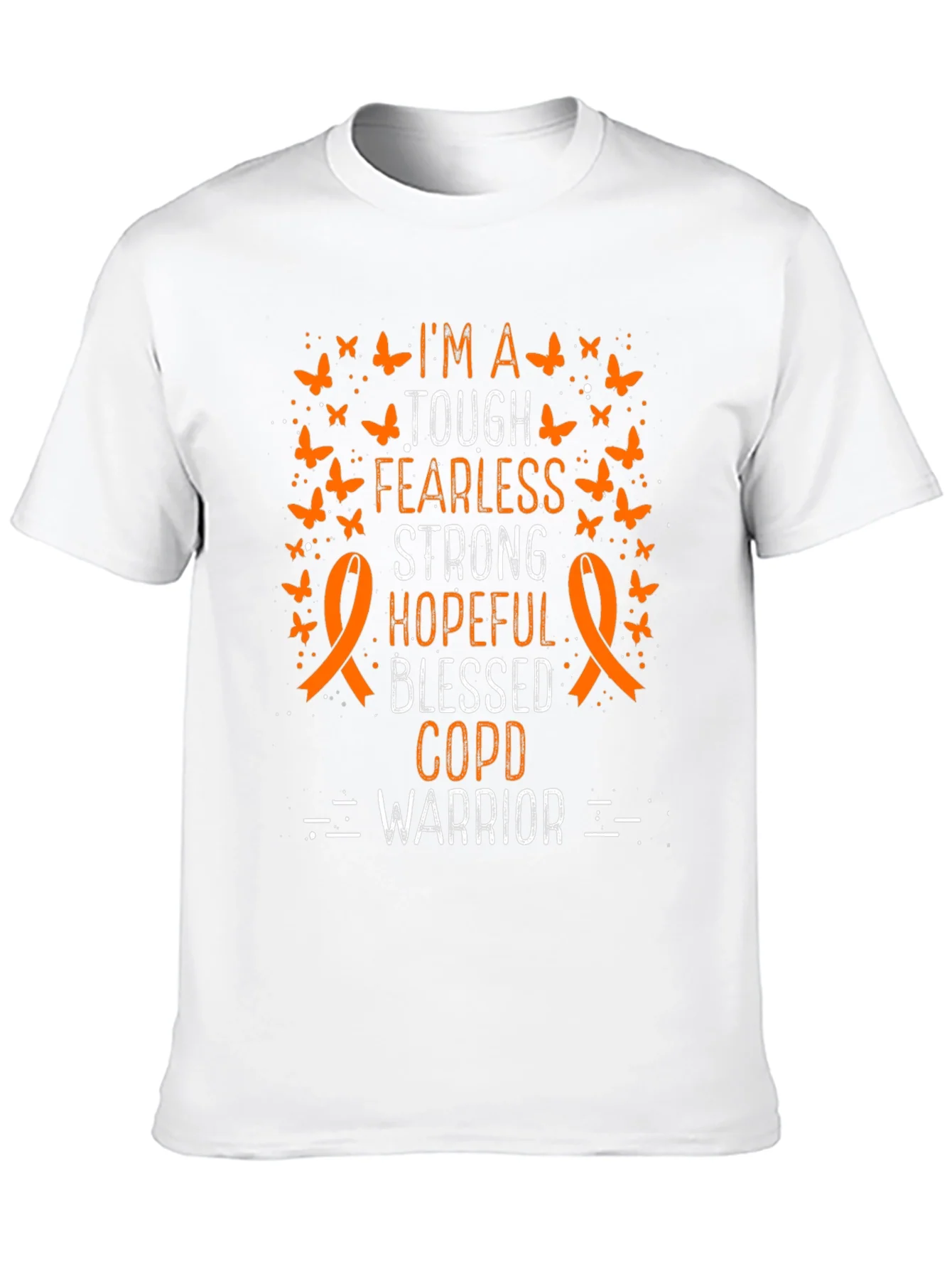 Rebbecca COPD Warrior Butterfly T-Shirt
