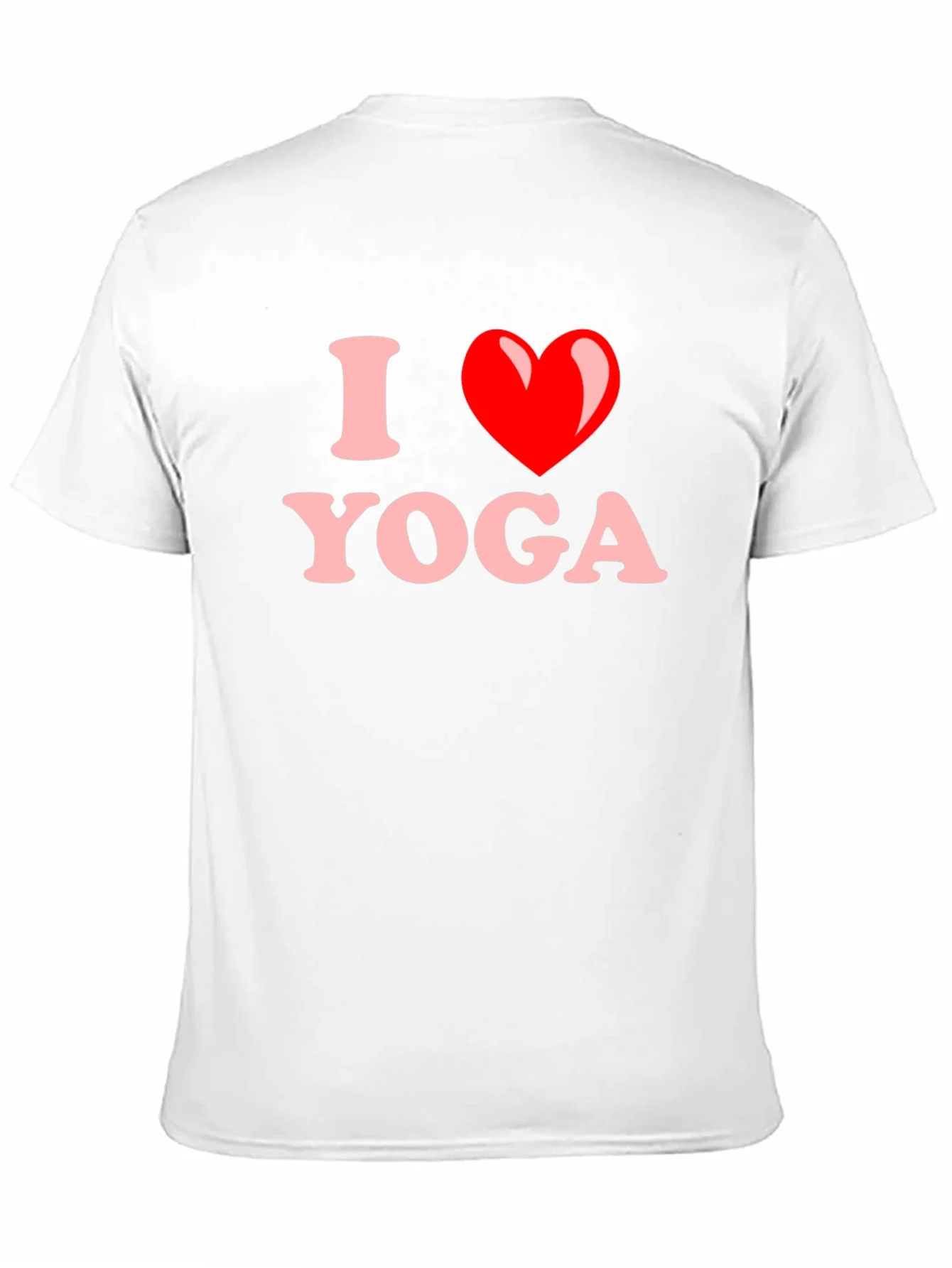 Camiseta Negra I Love Yoga para Hombre