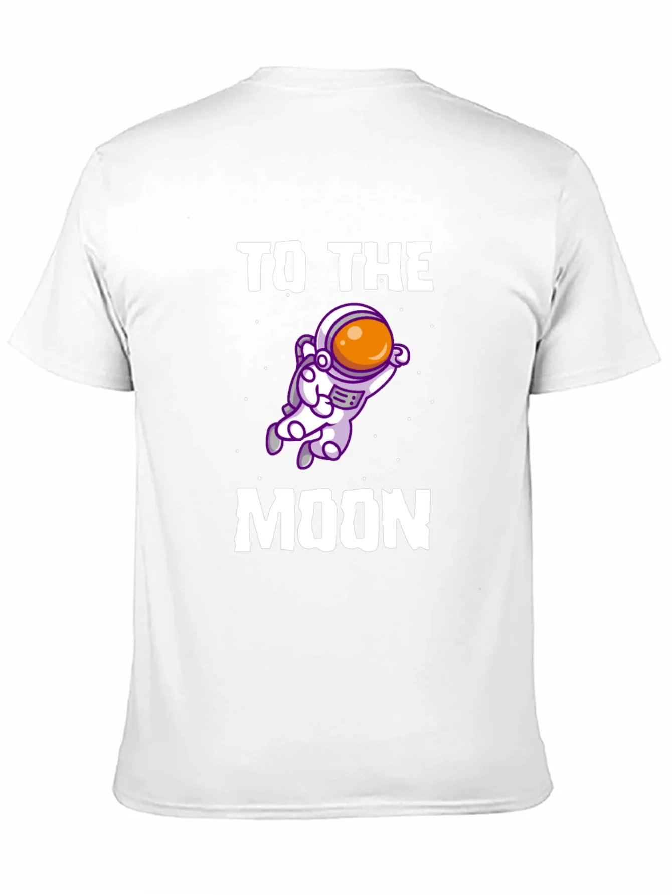 Camiseta Negra To The Moon Astronauta