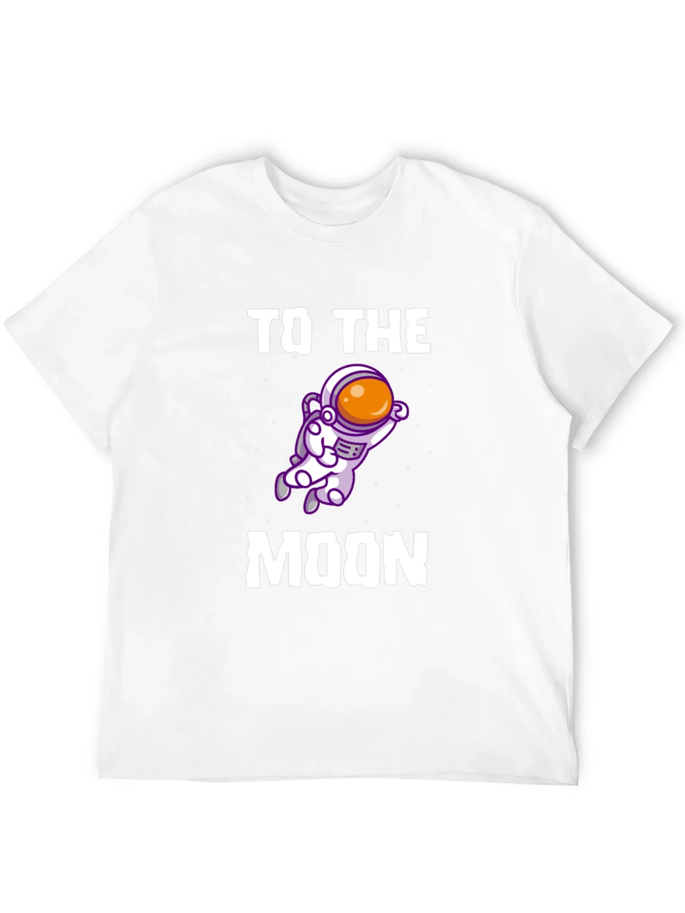 Camiseta Negra To The Moon Astronauta