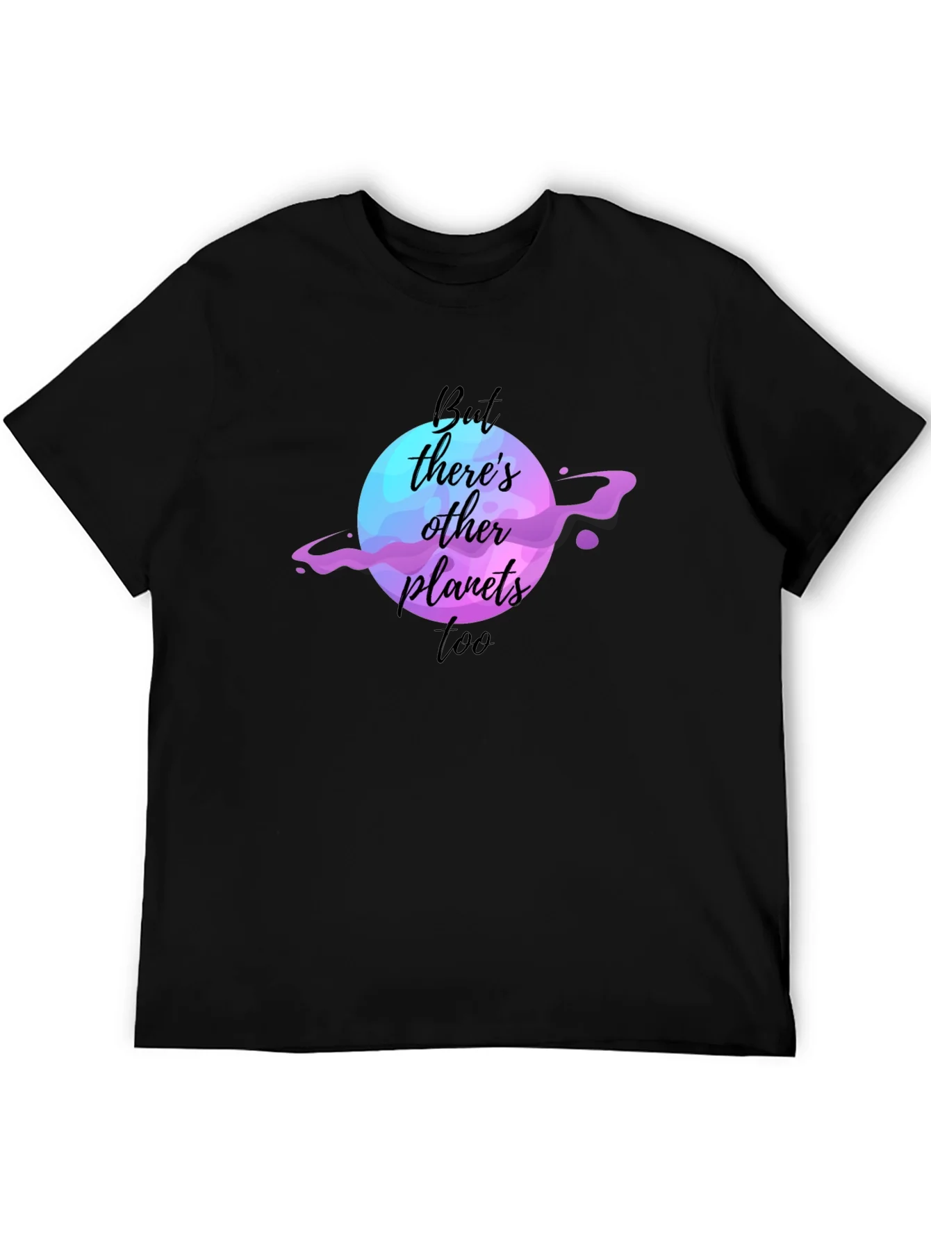 Camiseta Negra Otros Planetas